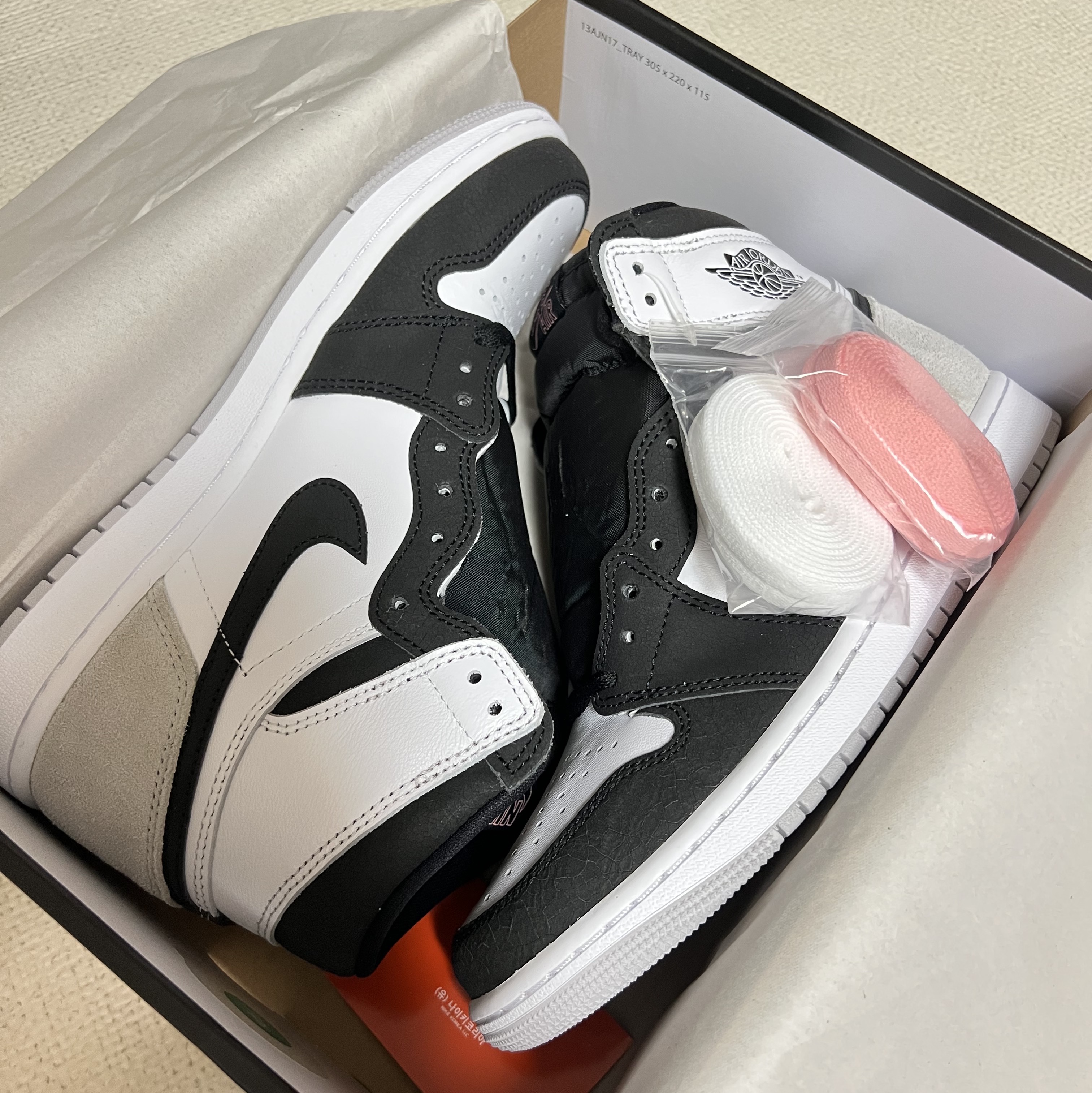 Jordan 1 Retro High OG Bleached Coral 착용 스타일 - 2