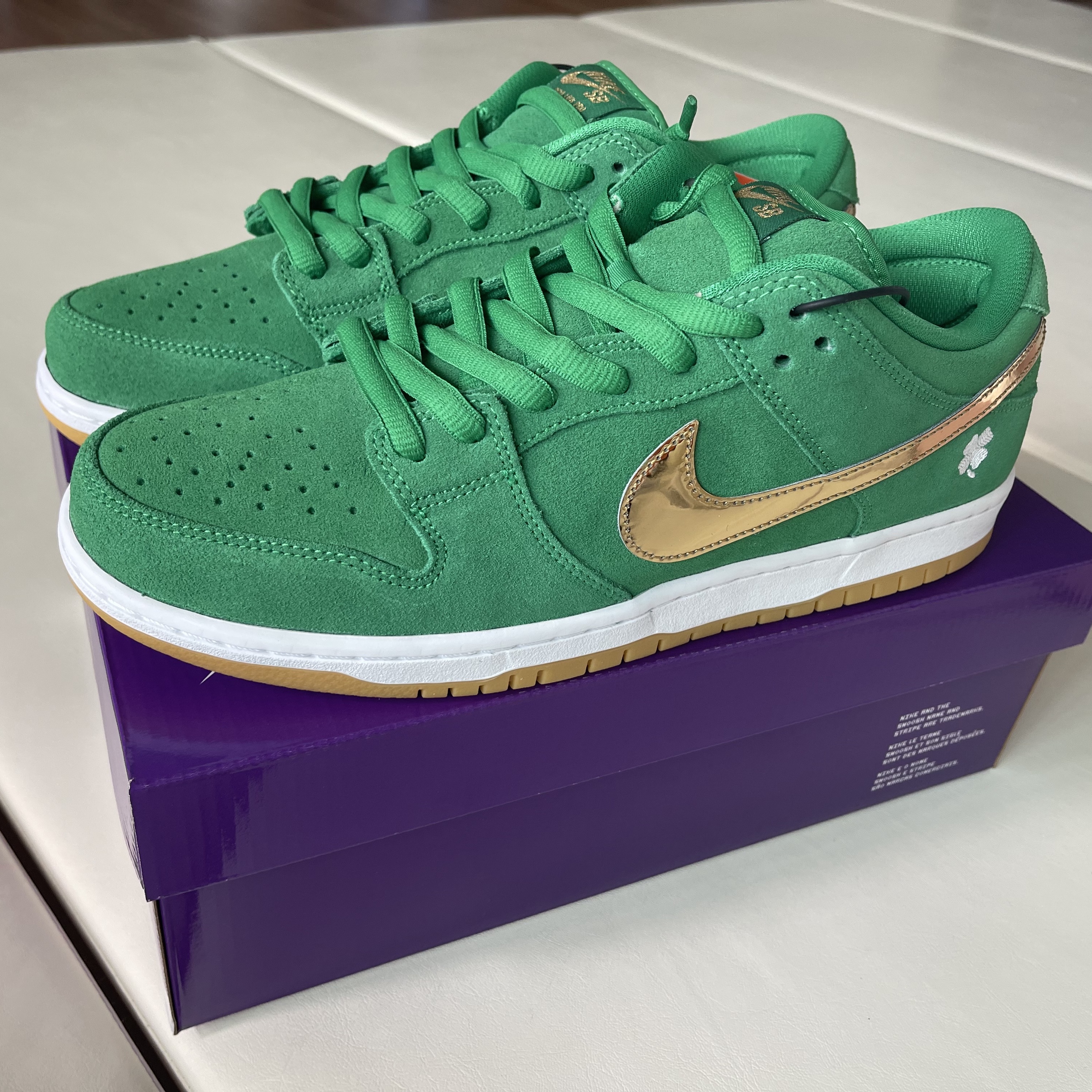 Nike SB Dunk Low Pro Shamrock 착용 스타일 - 3