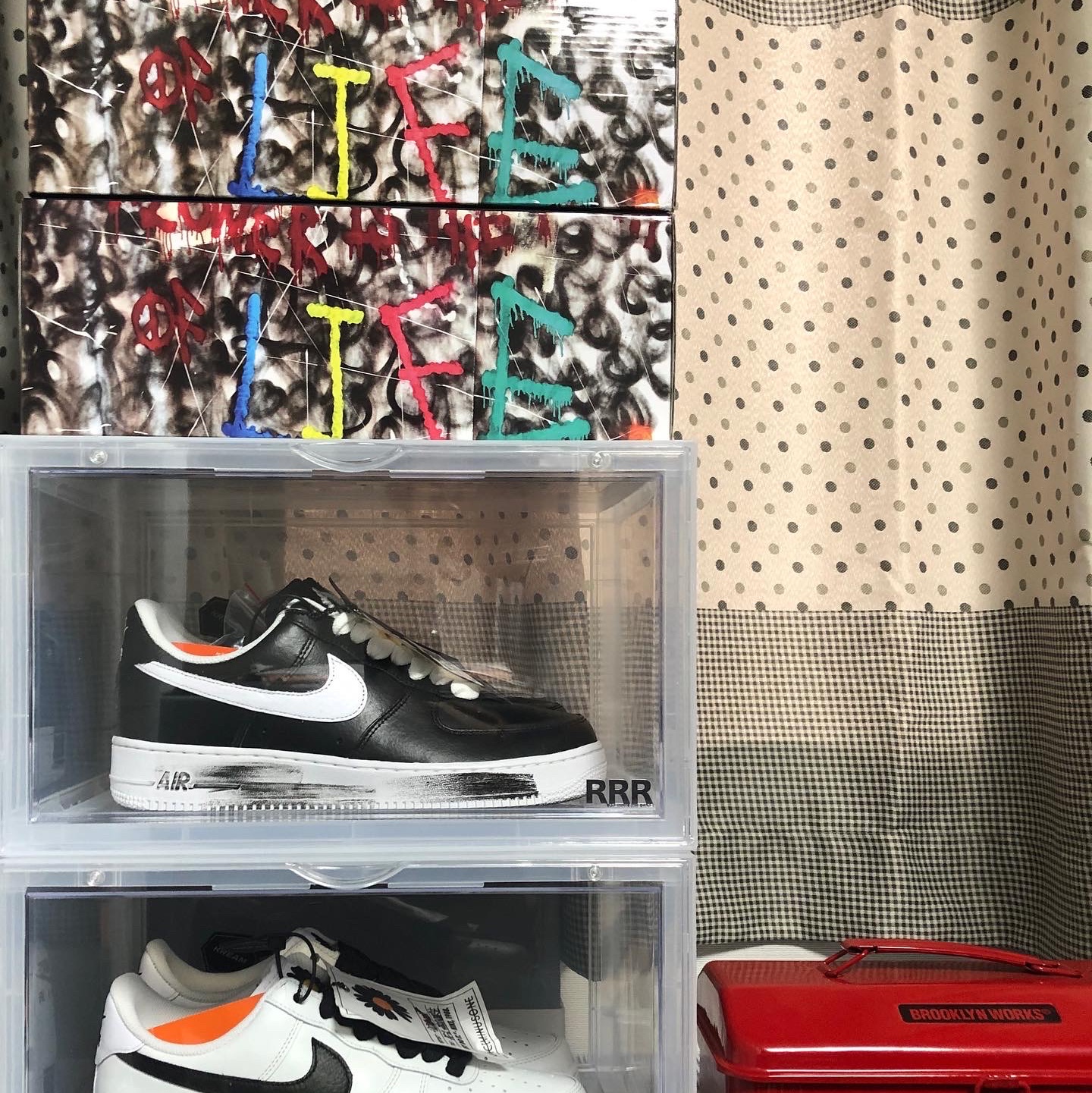 Nike x Peaceminusone Air Force 1 Low Para-Noise, Nike x Peaceminusone Air Force 1 Low Para-Noise 2.0 착용 스타일 - 3