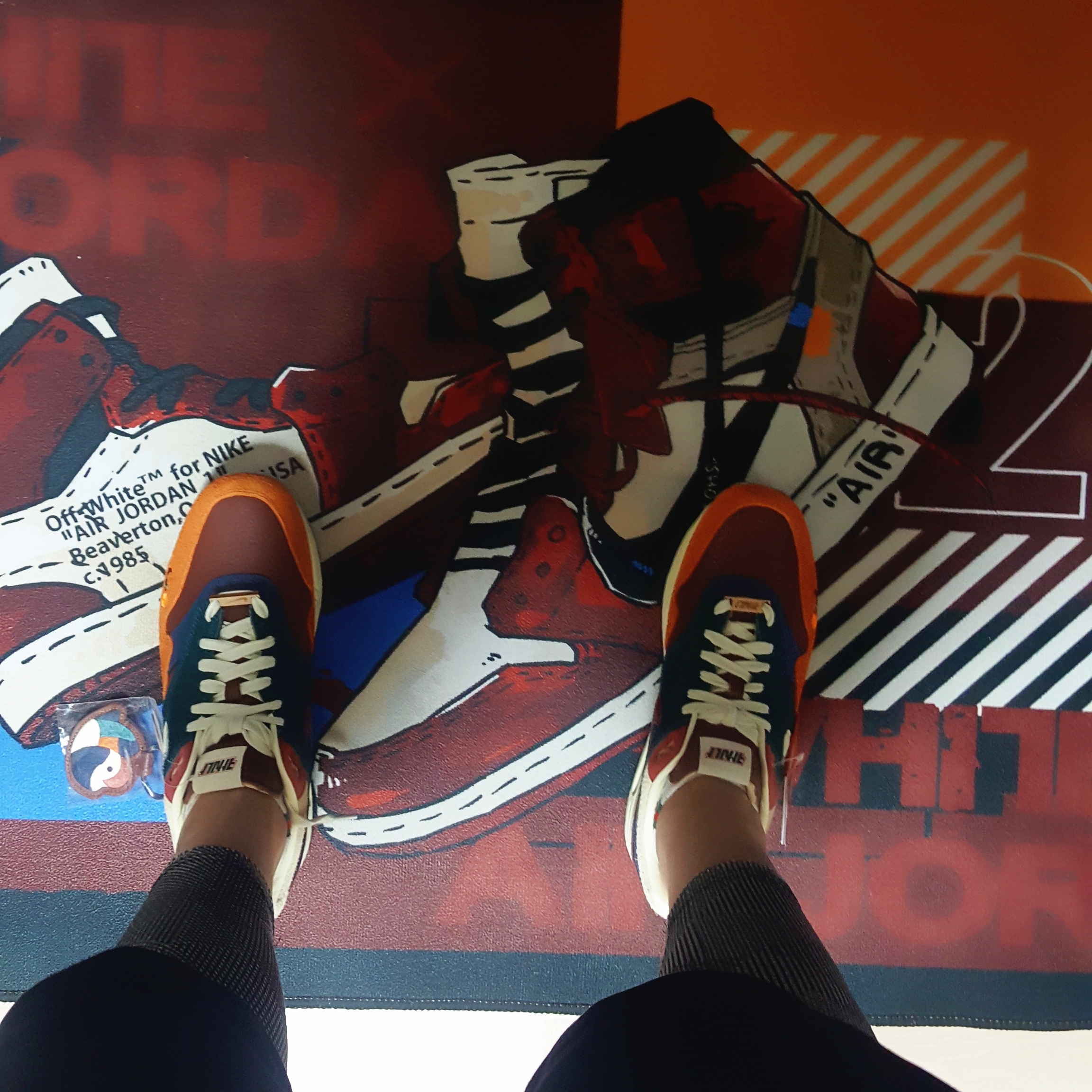 Nike x Kasina Air Max 1 SP Won-Ang Orange 착용 스타일 - 5