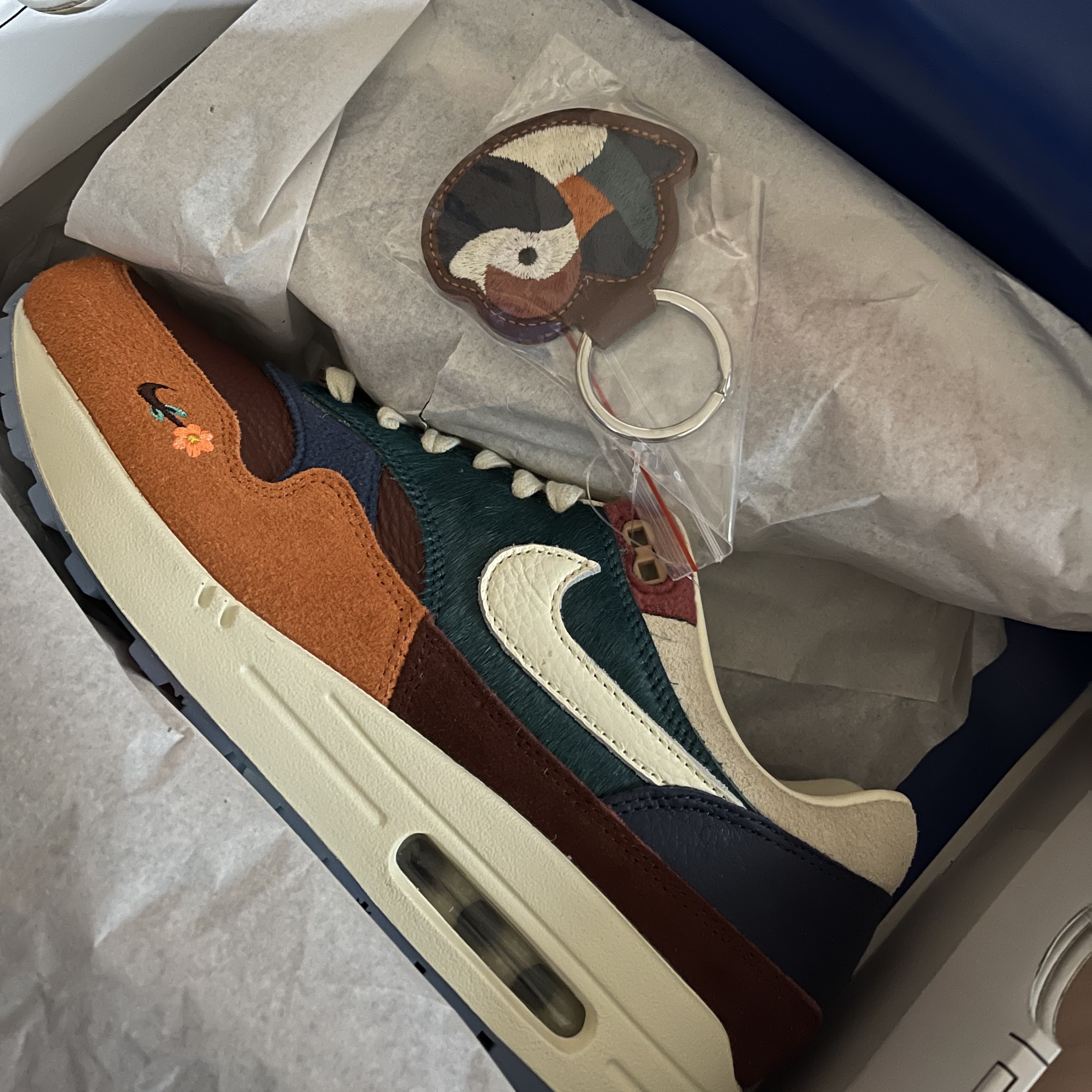 Nike x Kasina Air Max 1 SP Won-Ang Orange 착용 스타일