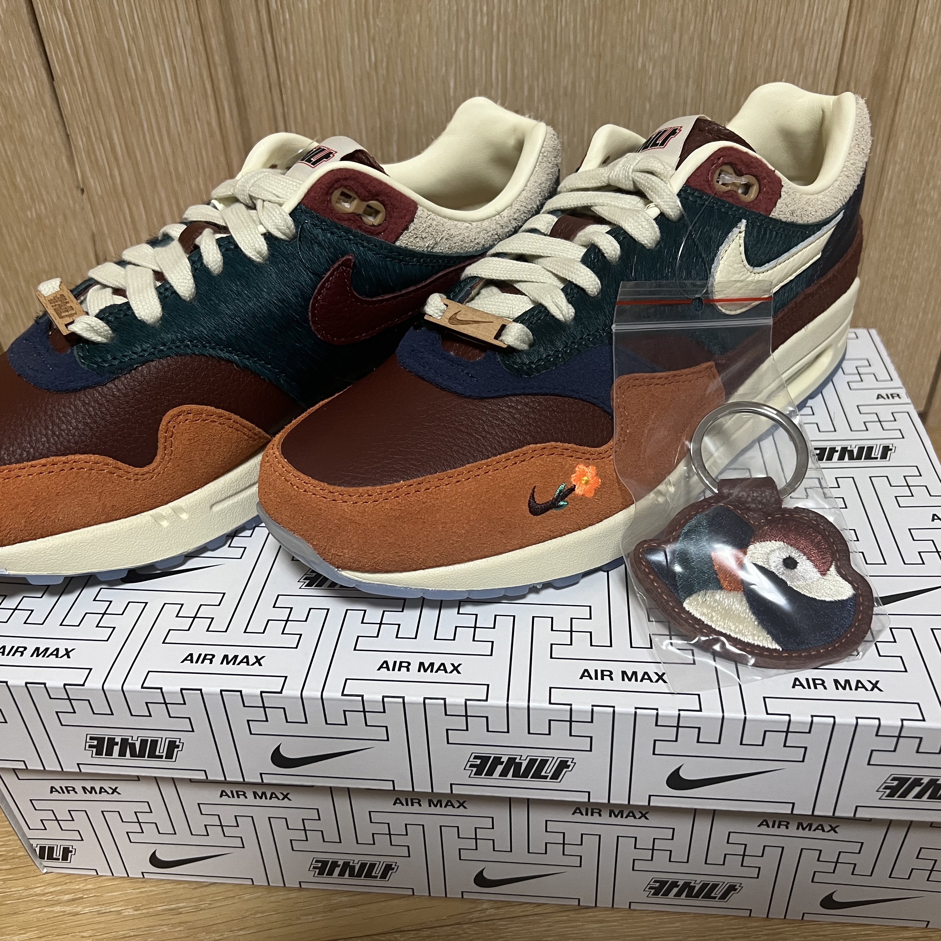 Nike x Kasina Air Max 1 SP Won-Ang Orange 착용 스타일