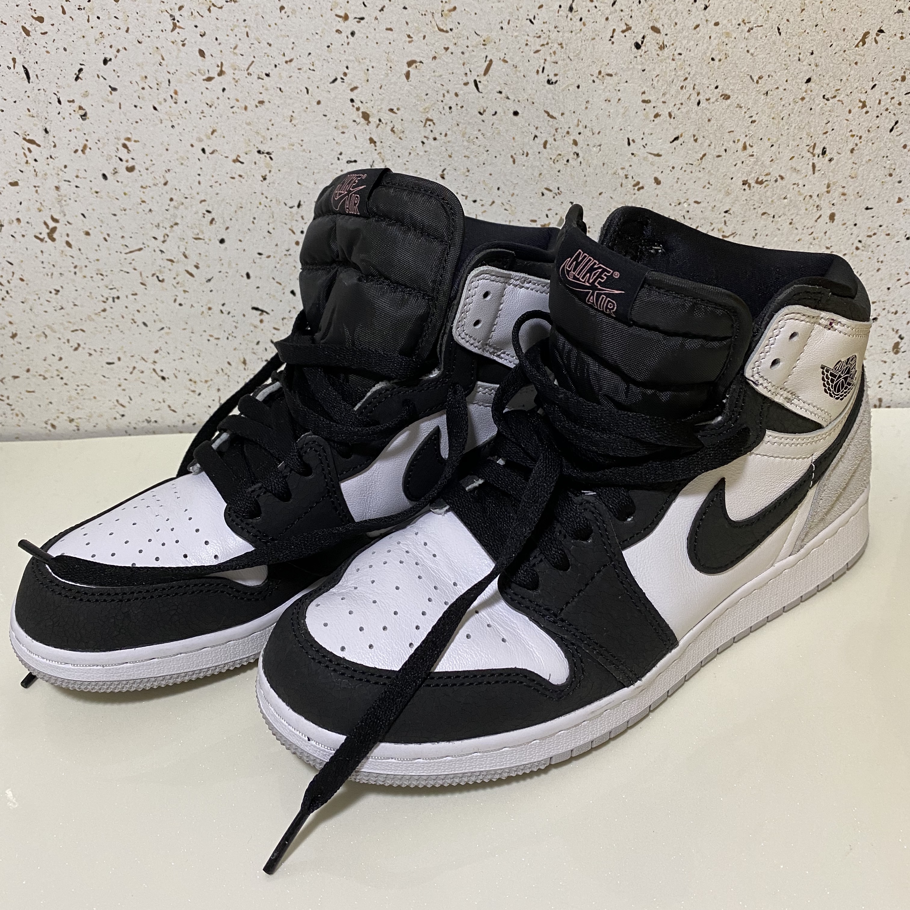 Jordan 1 Retro High OG Bleached Coral, (GS) Jordan 1 Retro High OG Bleached Coral 착용 스타일
