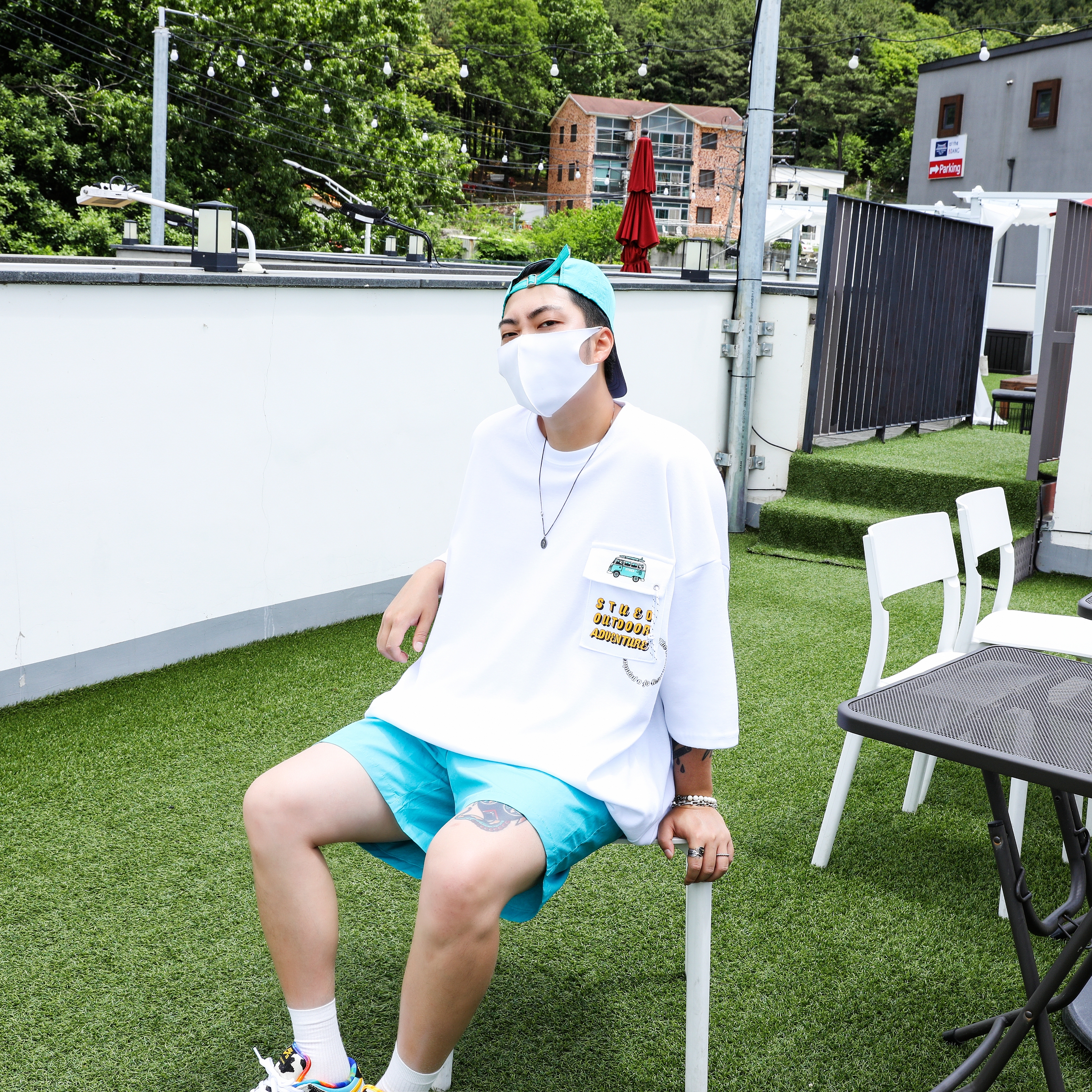 Nike x Ben & Jerry's SB Dunk Low Chunky Dunky 착용 스타일 - 3