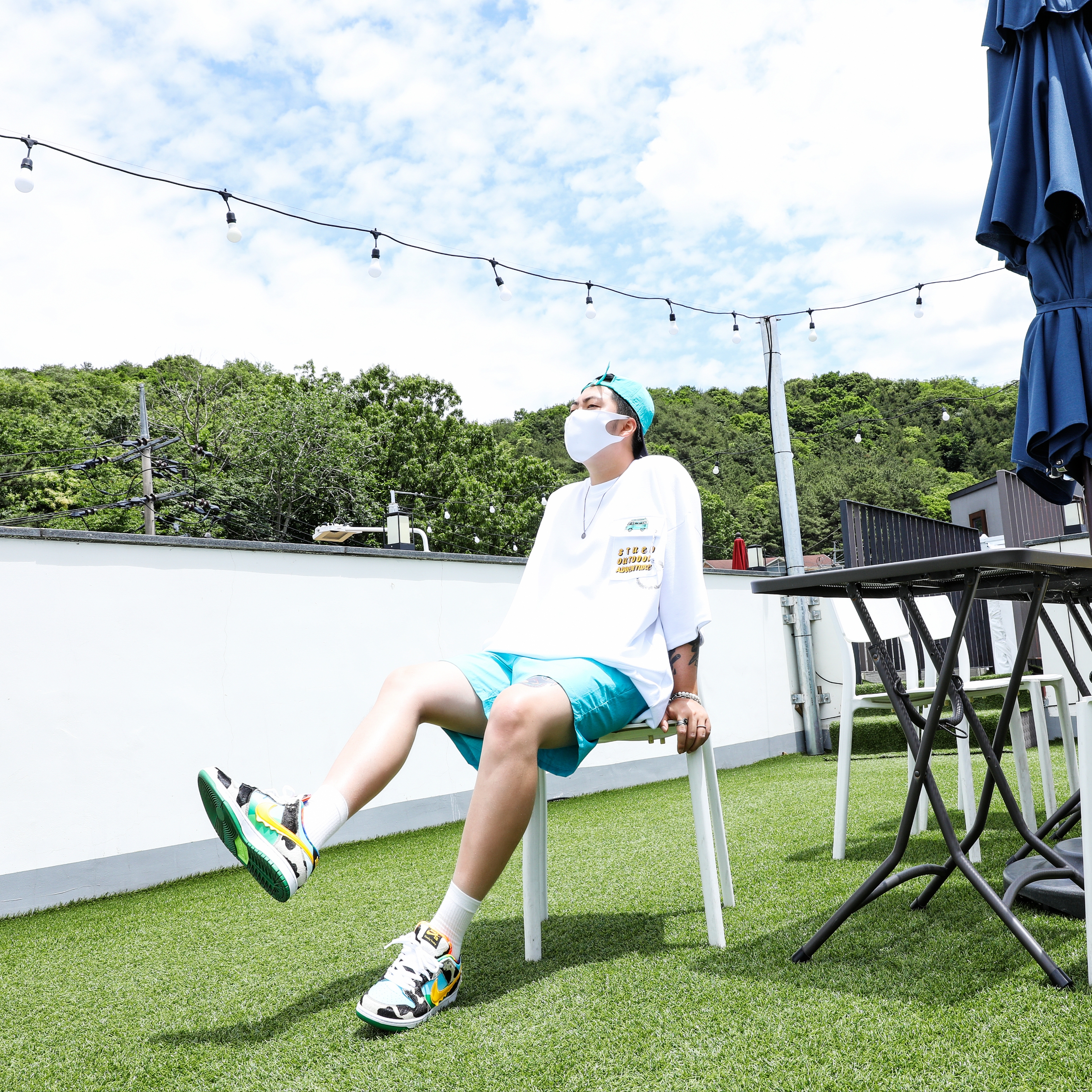 Nike x Ben & Jerry's SB Dunk Low Chunky Dunky 착용 스타일 - 2