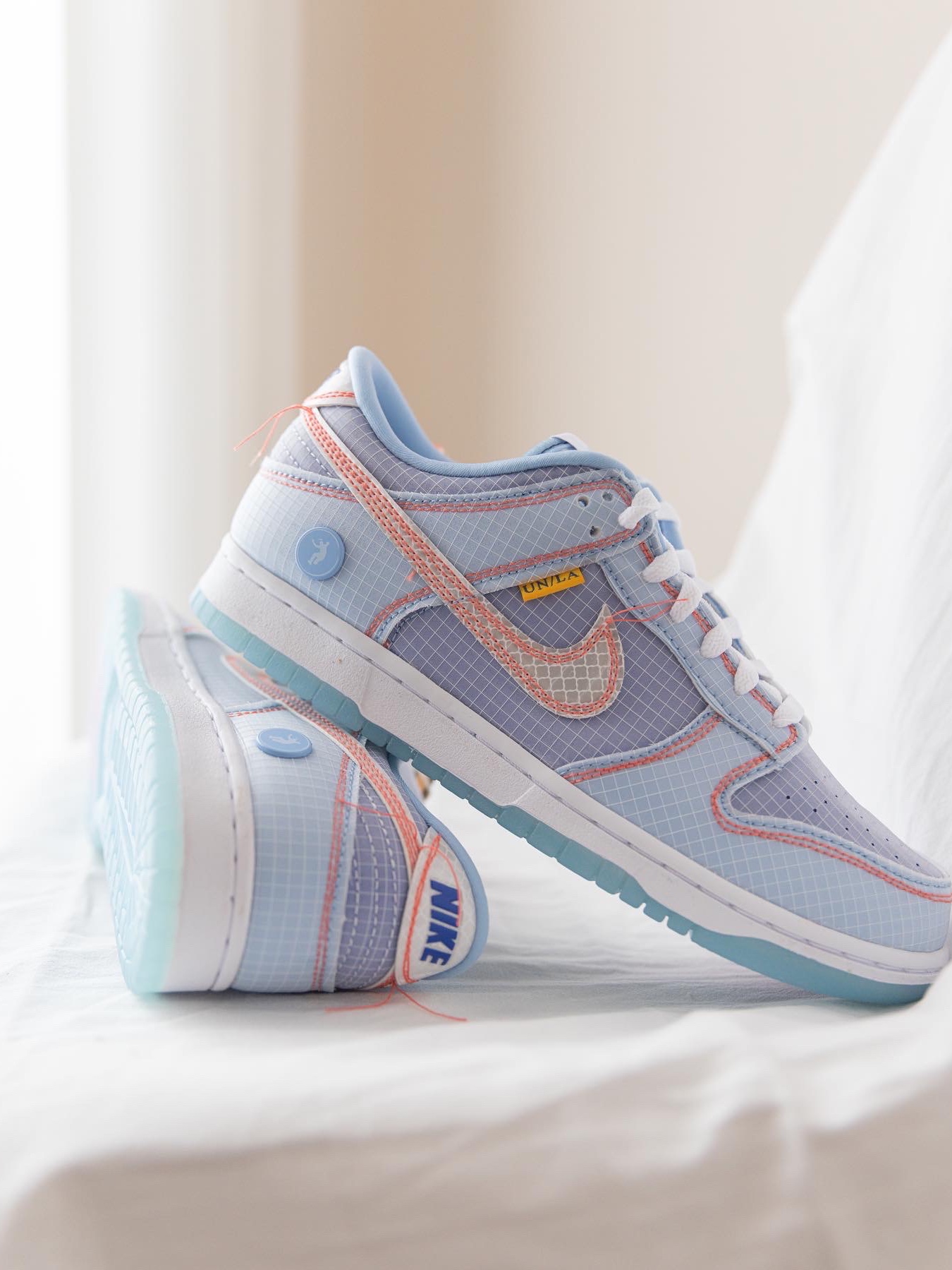 Nike x Union Dunk Low Passport Pack Argon 착용 스타일 - 1