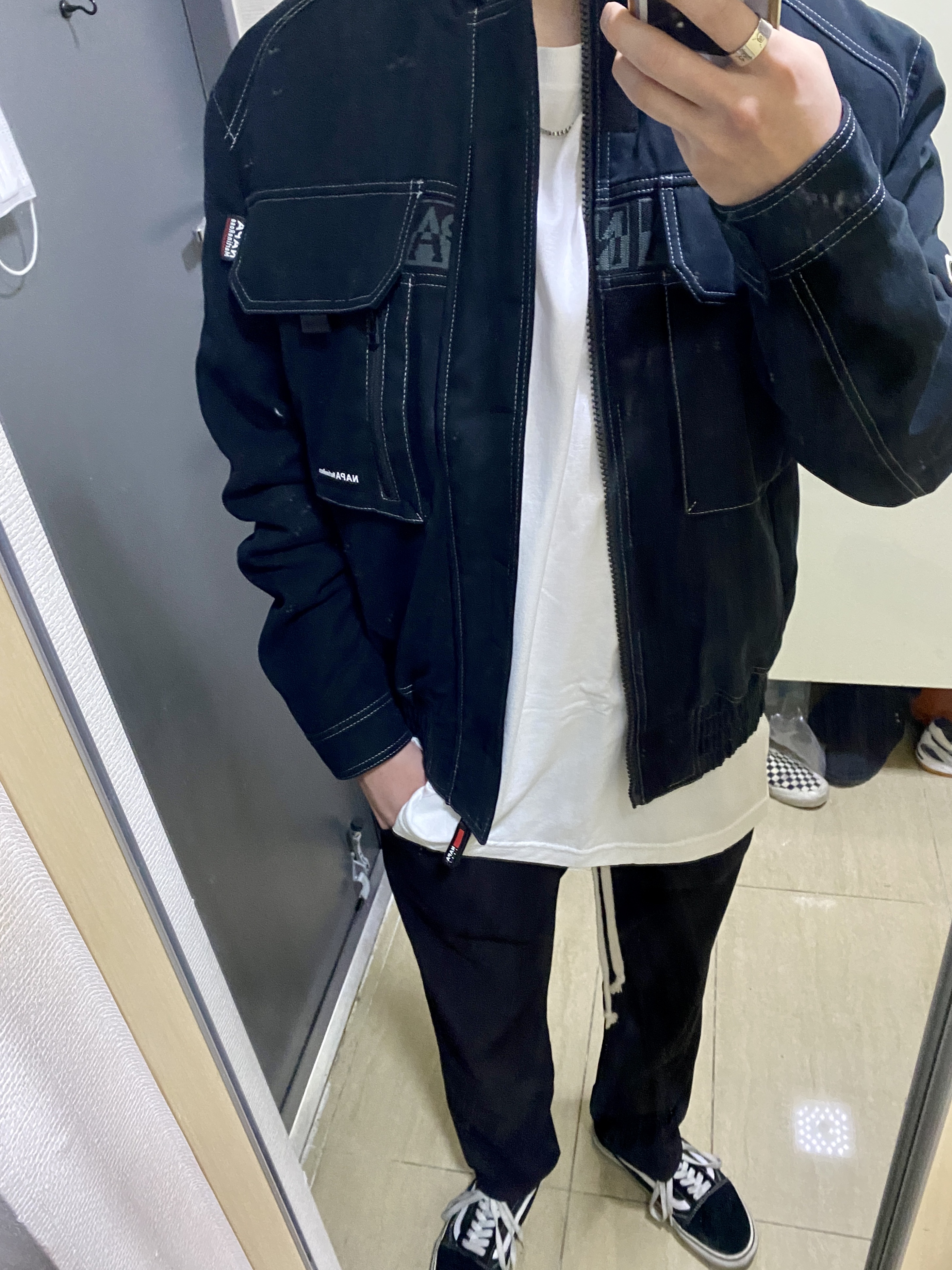 Vans Vault OG Old Skool LX Black 착용 스타일