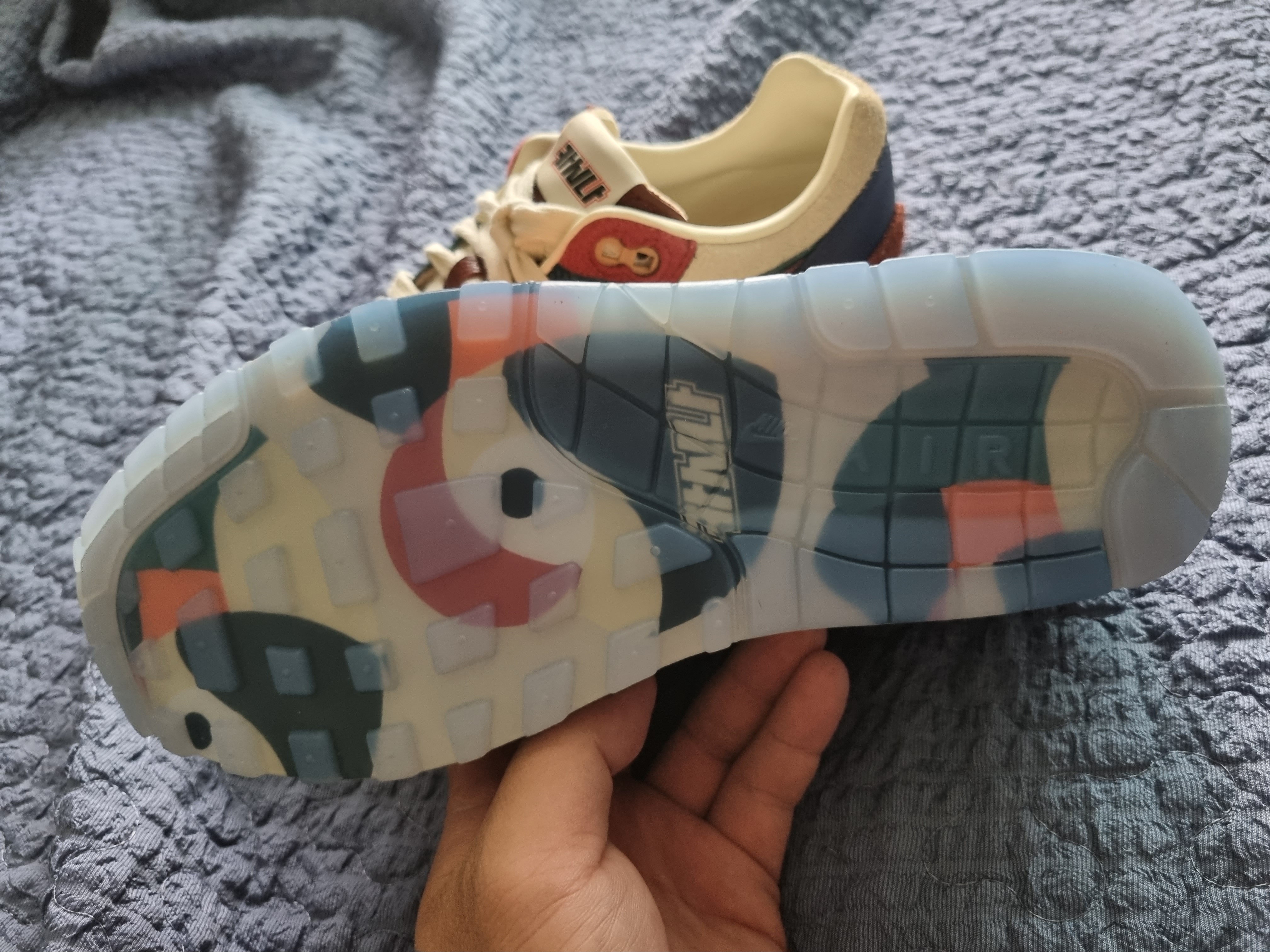 Nike x Kasina Air Max 1 SP Won-Ang Orange 착용 스타일 - 4