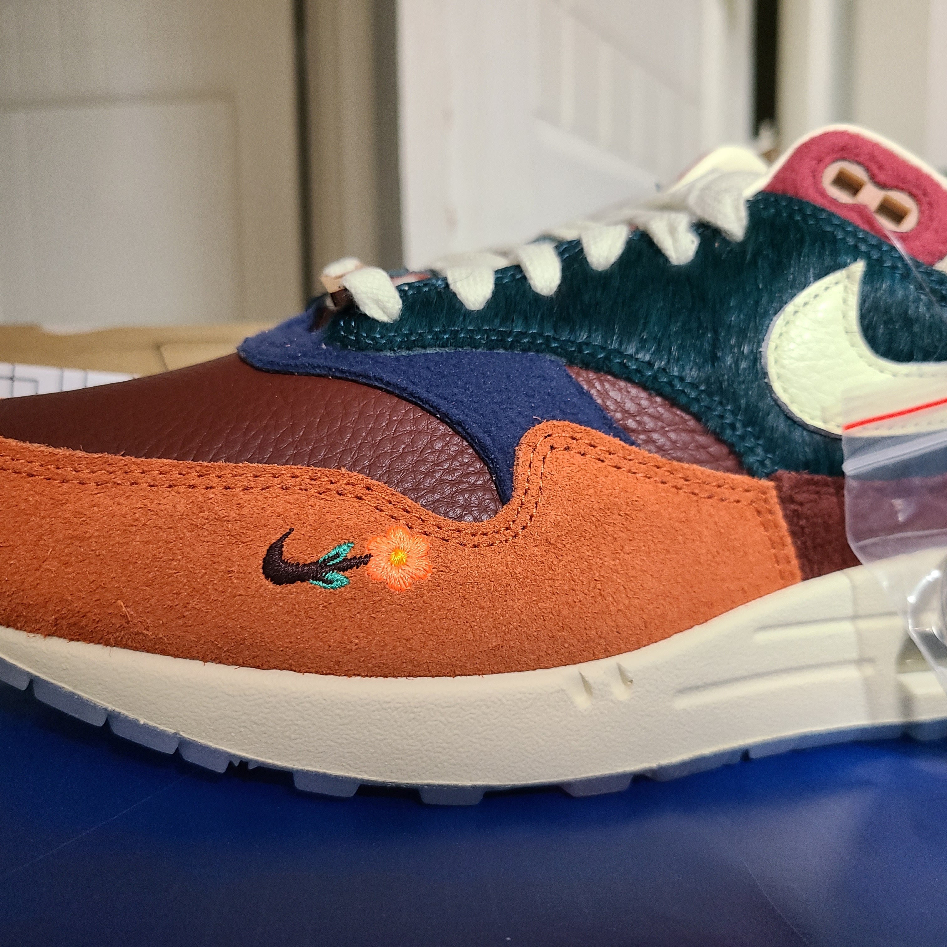Nike x Kasina Air Max 1 SP Won-Ang Orange 착용 스타일 - 2