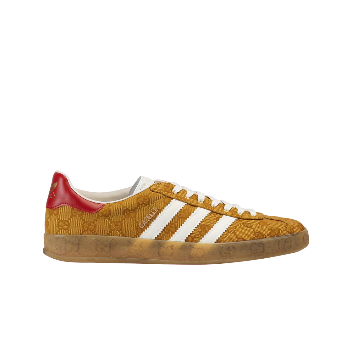 구찌 x 아디다스 가젤 스니커즈 옐로우 화이트(Gucci x Adidas Gazelle Sneakers Yellow White)