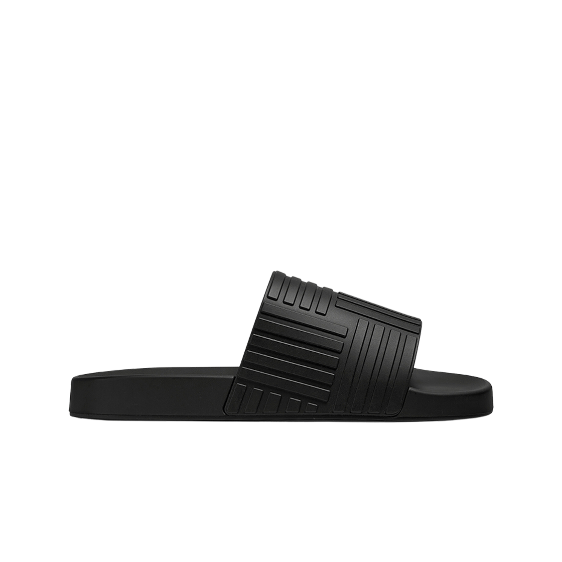690105V1O601000 Bottega Veneta Rubber Slider Black