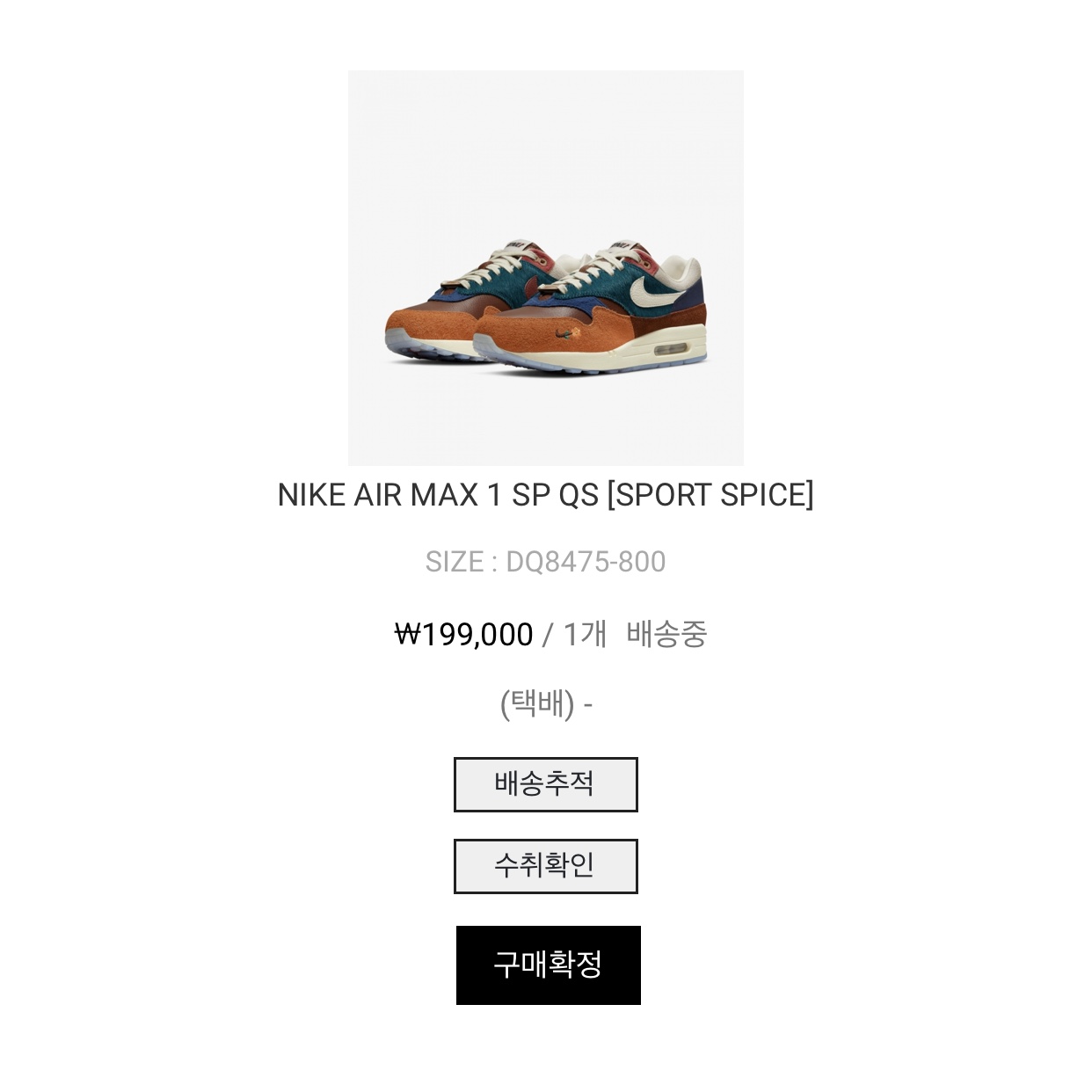 Nike x Kasina Air Max 1 SP Won-Ang Orange 착용 스타일 - 1