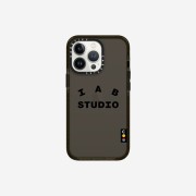 Casetify x IAB Studio iPhone Black Logo Impact Case Black