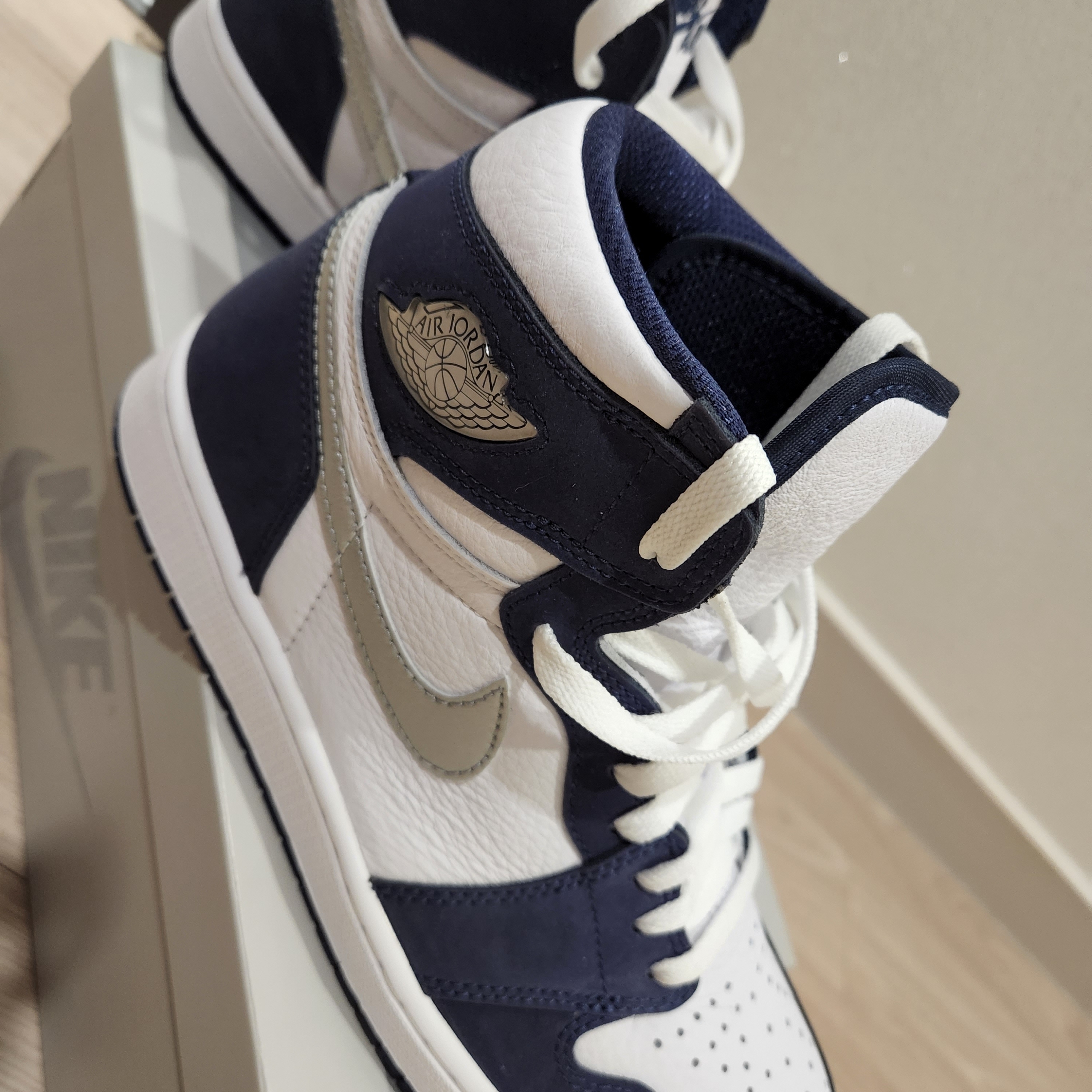 Jordan 1 Retro High OG CO.JP Midnight Navy 착용 스타일