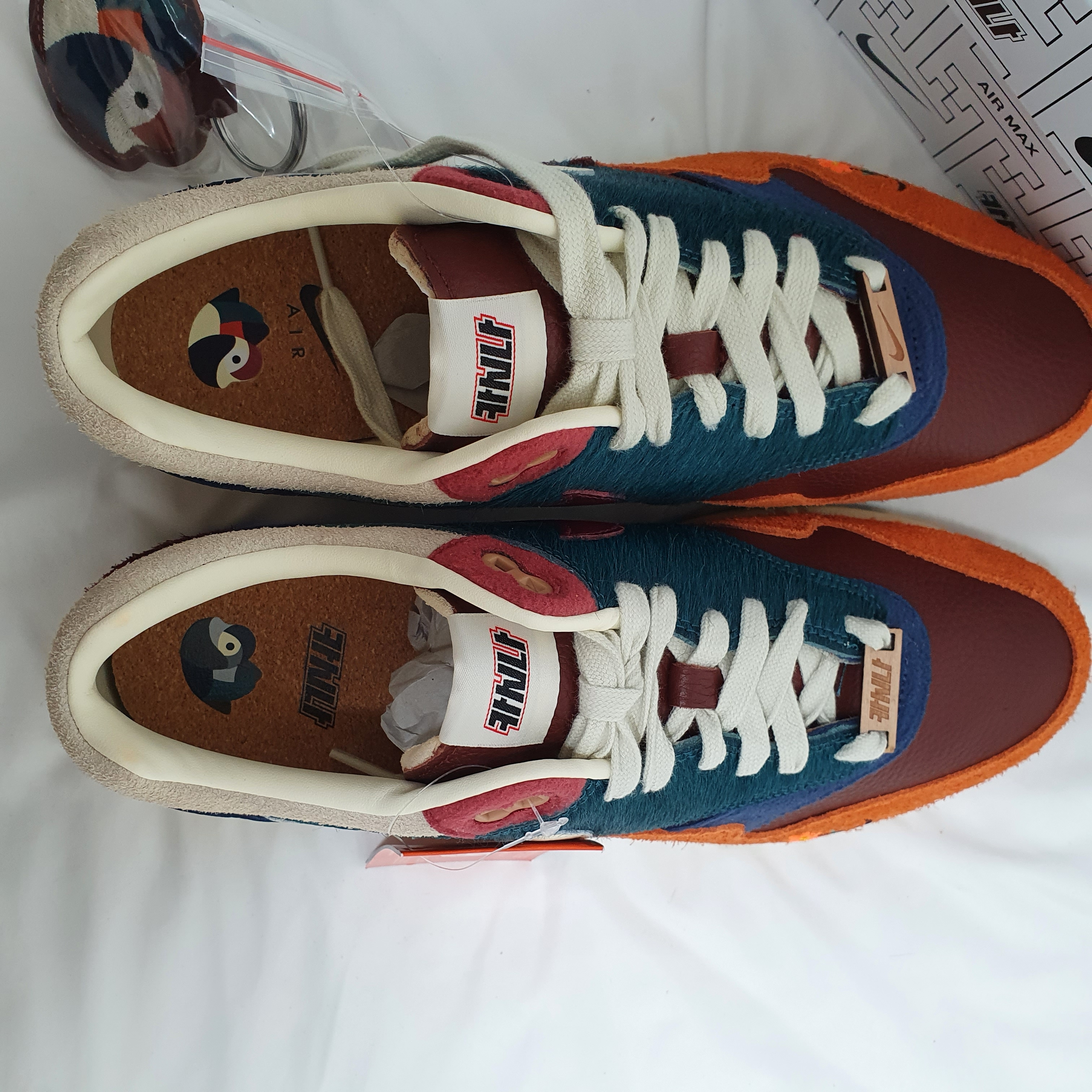 Nike x Kasina Air Max 1 SP Won-Ang Orange 착용 스타일 - 4