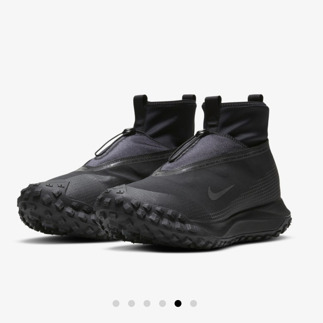 Nike ACG Mountain Fly Gore-Tex Black and Dark Grey, Nike Air Max 97 Neon Seoul 착용 스타일 - 5