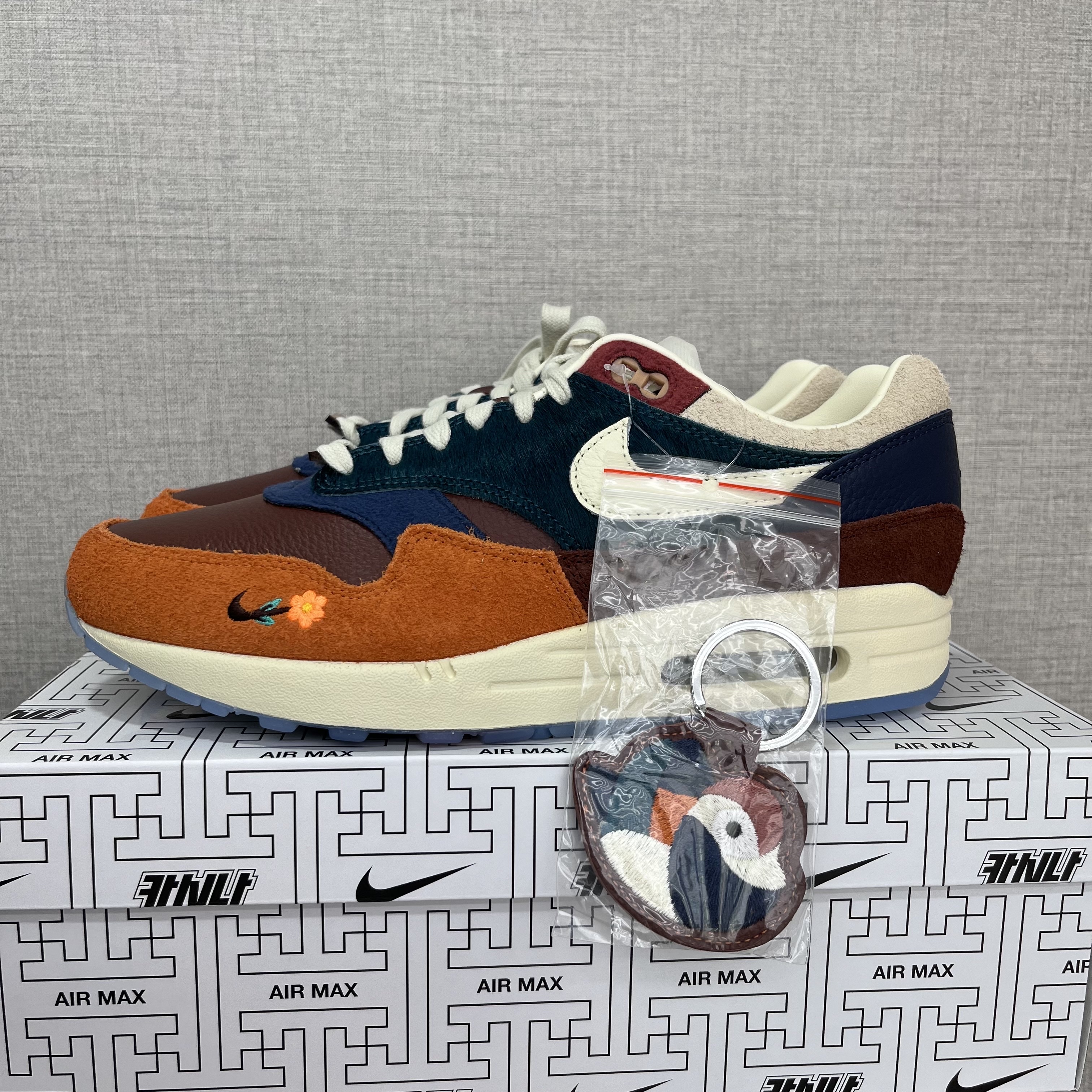 Nike x Kasina Air Max 1 SP Won-Ang Orange 착용 스타일
