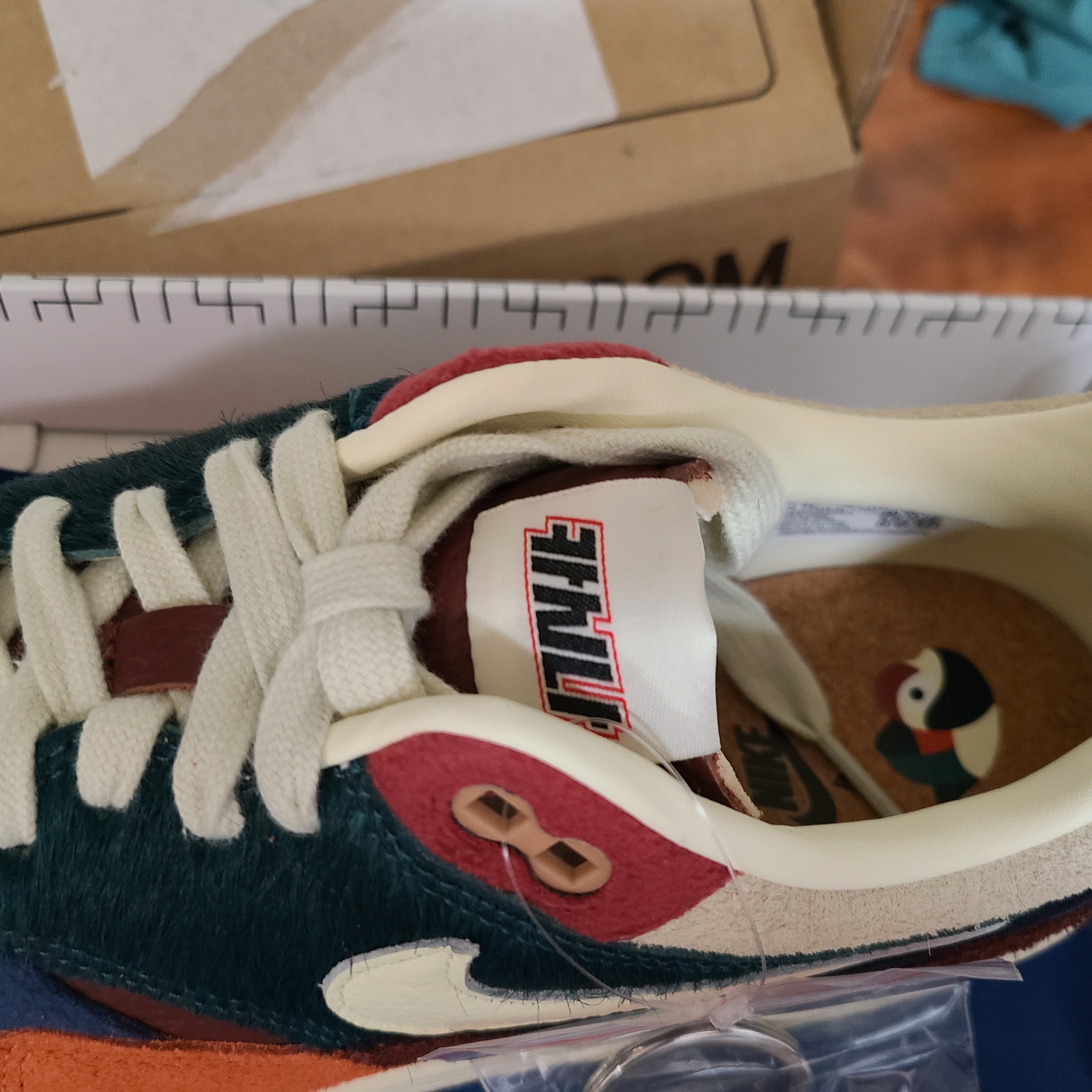 Nike x Kasina Air Max 1 SP Won-Ang Orange 착용 스타일 - 3