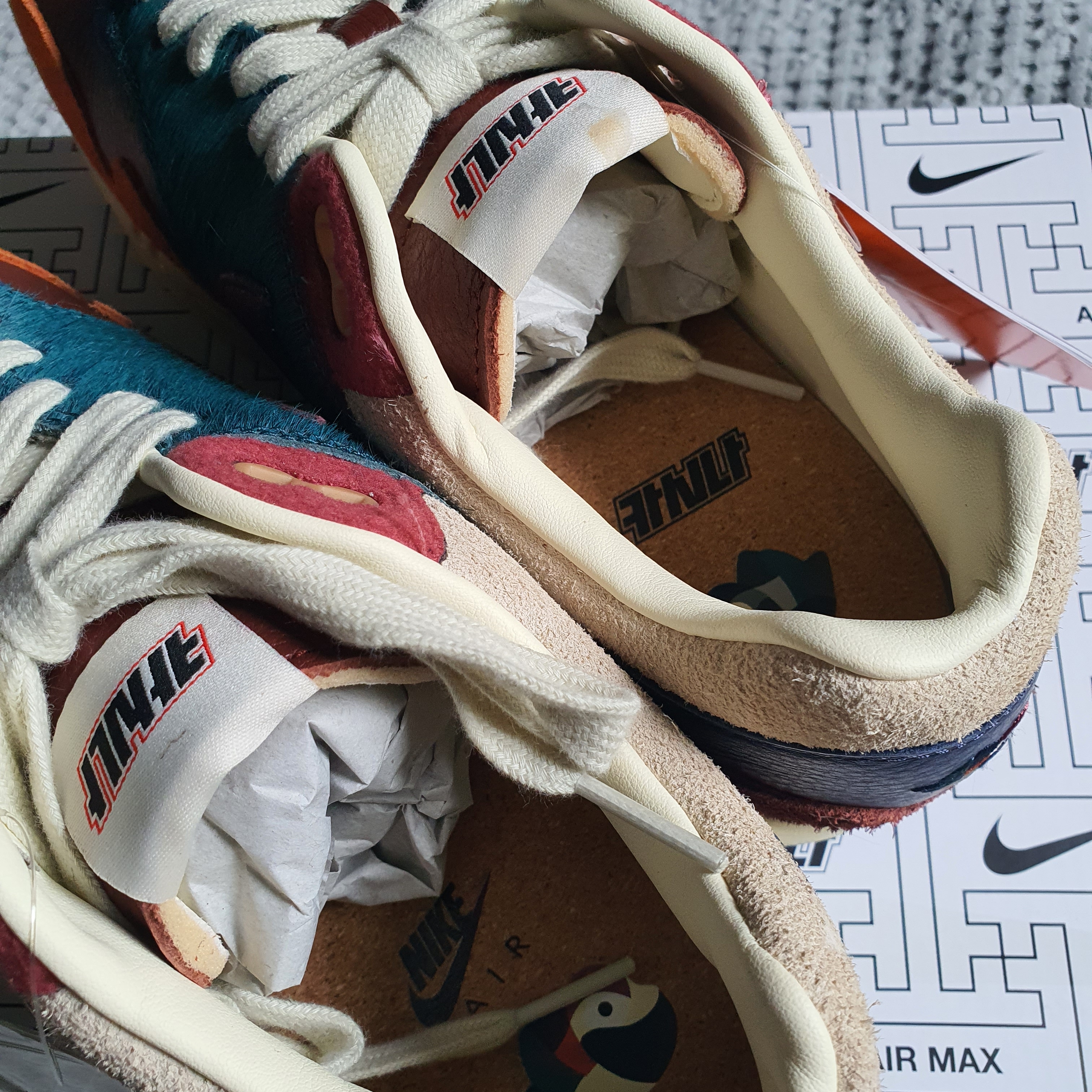 Nike x Kasina Air Max 1 SP Won-Ang Orange 착용 스타일 - 4