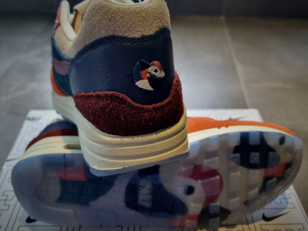 Nike x Kasina Air Max 1 SP Won-Ang Orange 착용 스타일 - 4