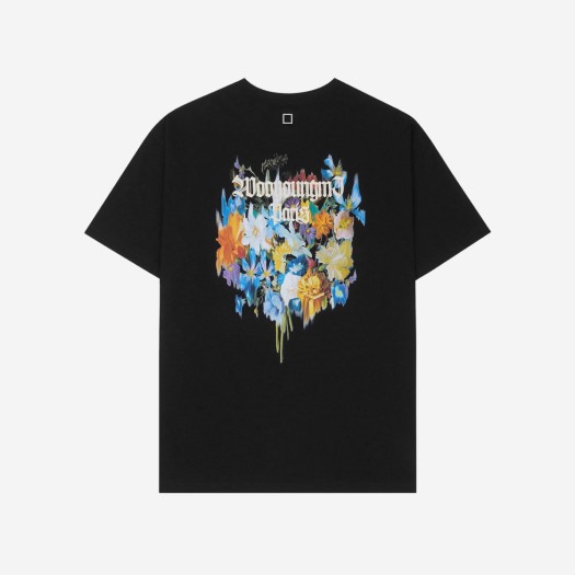 Wooyoungmi Multi Flower T-Shirt Black - 22SS