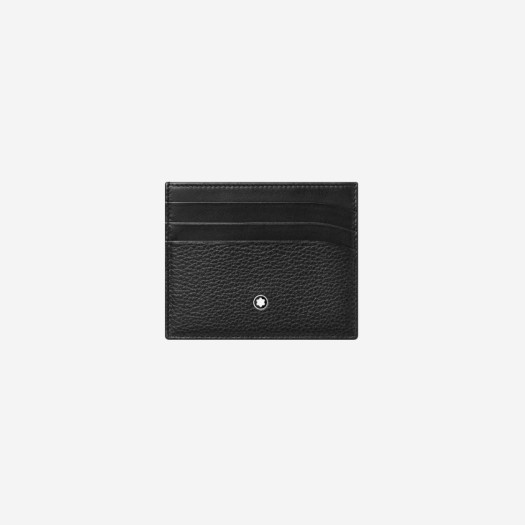 몽블랑 마이스터스튁 소프트 그레인 6cc 포켓 카드 홀더 블랙