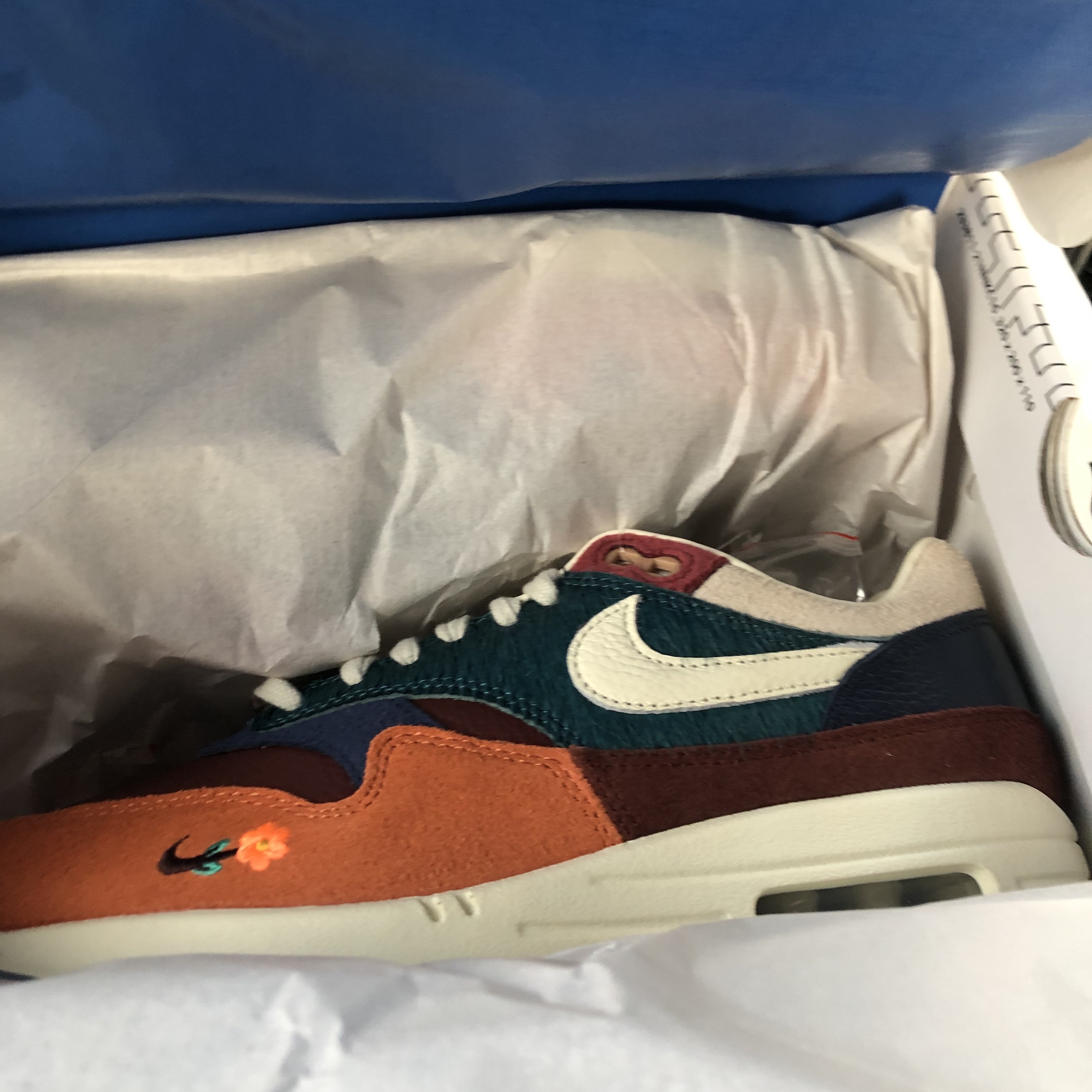 Nike x Kasina Air Max 1 SP Won-Ang Orange 착용 스타일