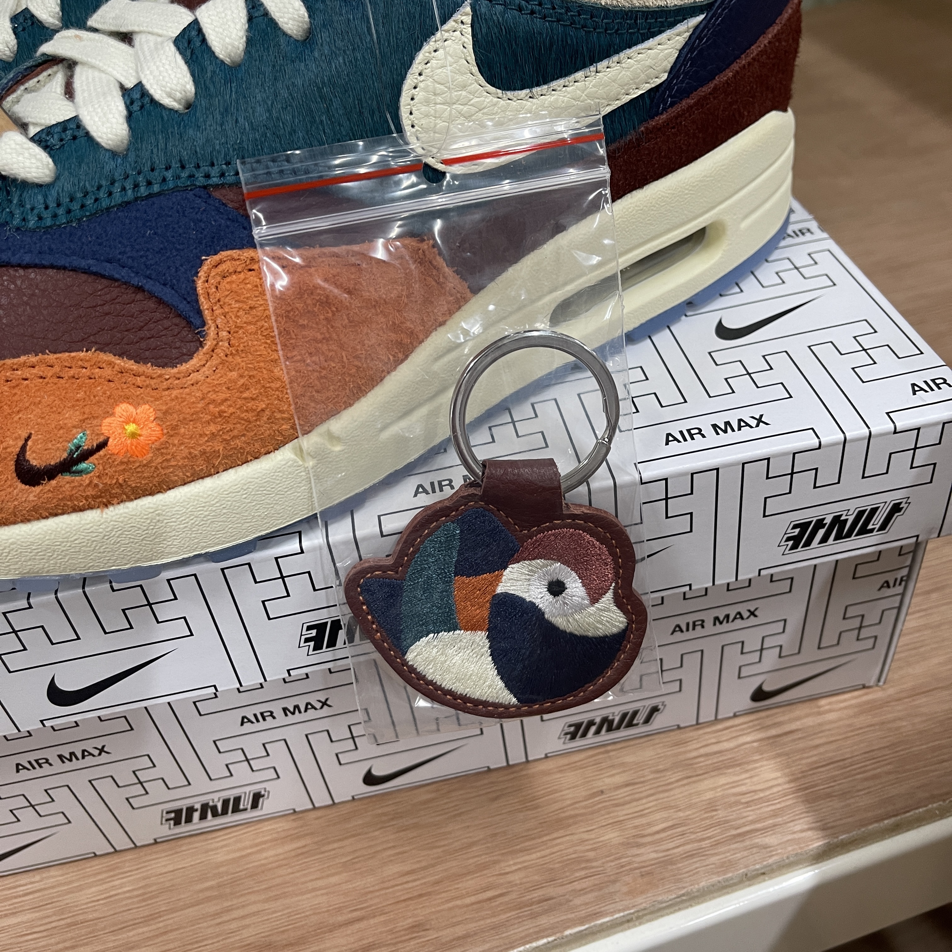 Nike x Kasina Air Max 1 SP Won-Ang Orange 착용 스타일 - 4
