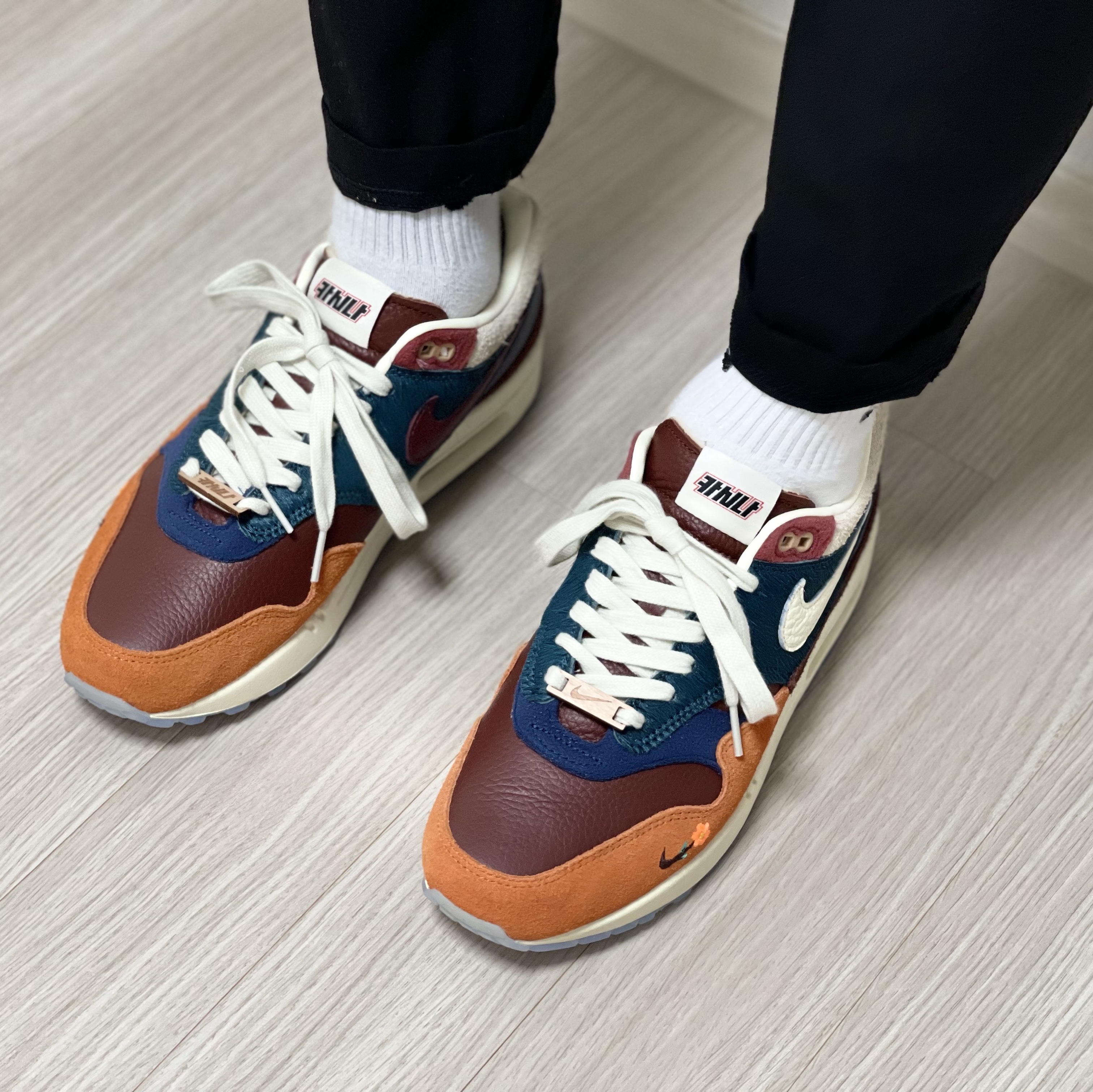 Nike x Kasina Air Max 1 SP Won-Ang Orange 착용 스타일 - 2