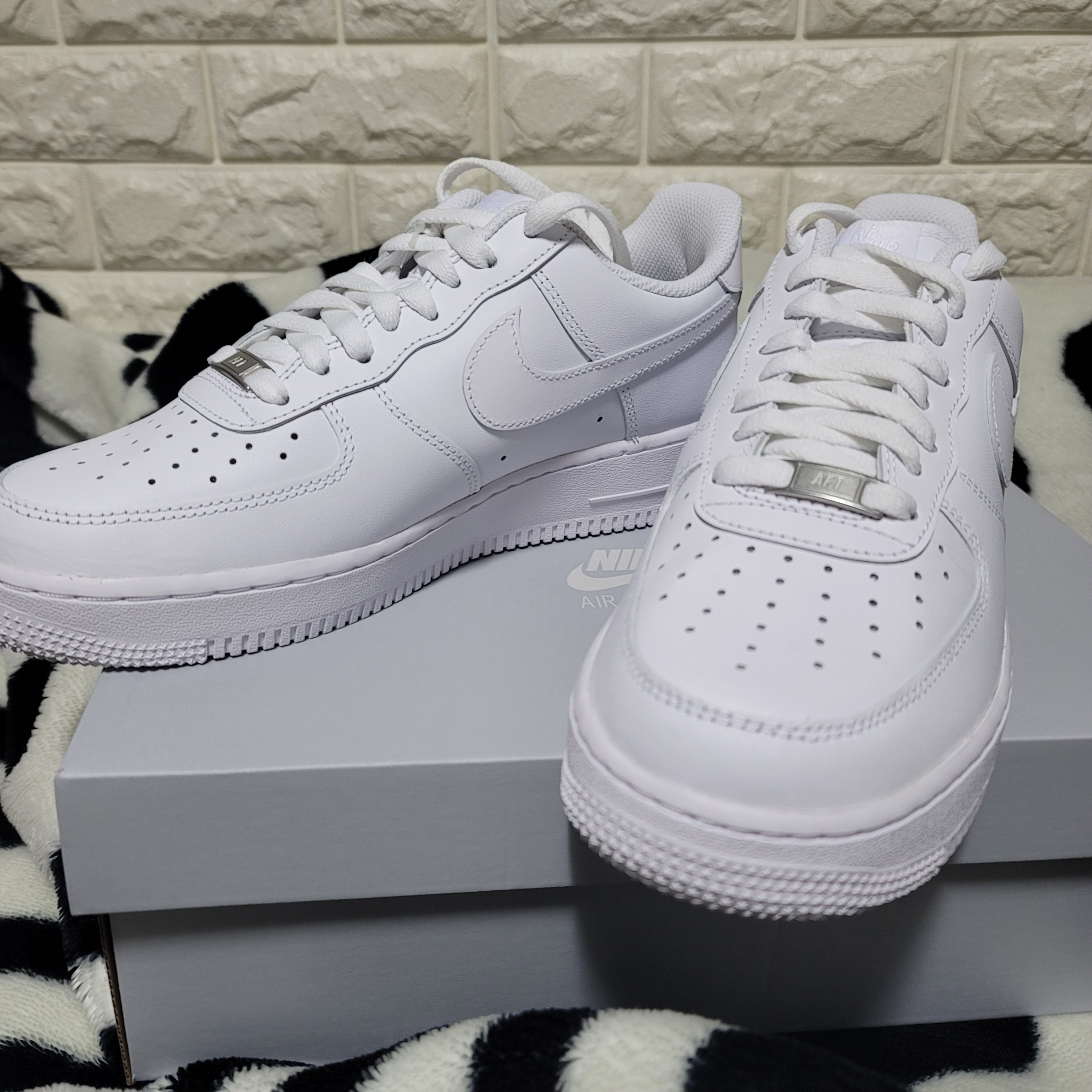 Nike Air Force 1 '07 Low White 착용 스타일