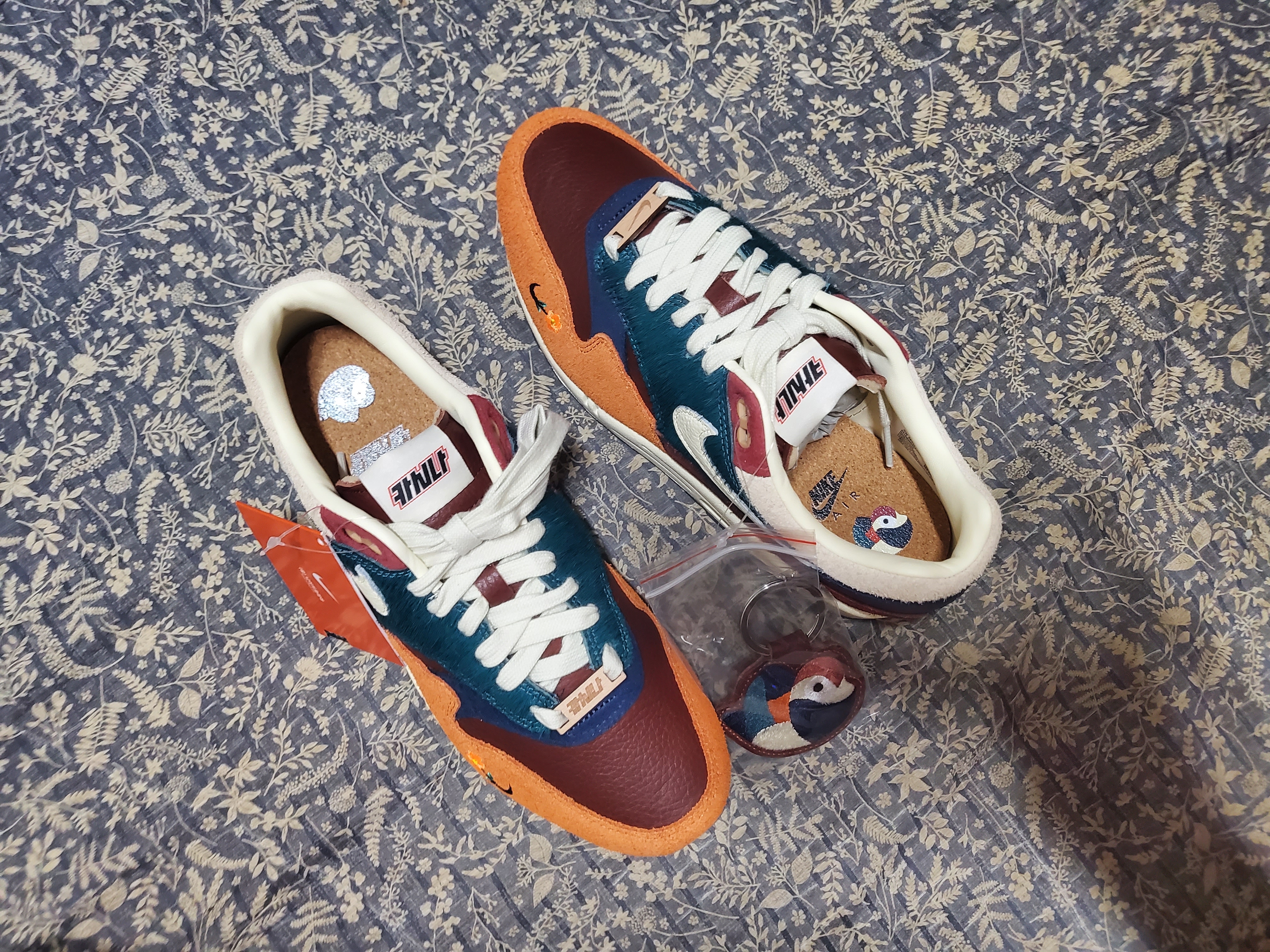 Nike x Kasina Air Max 1 SP Won-Ang Orange 착용 스타일 - 4
