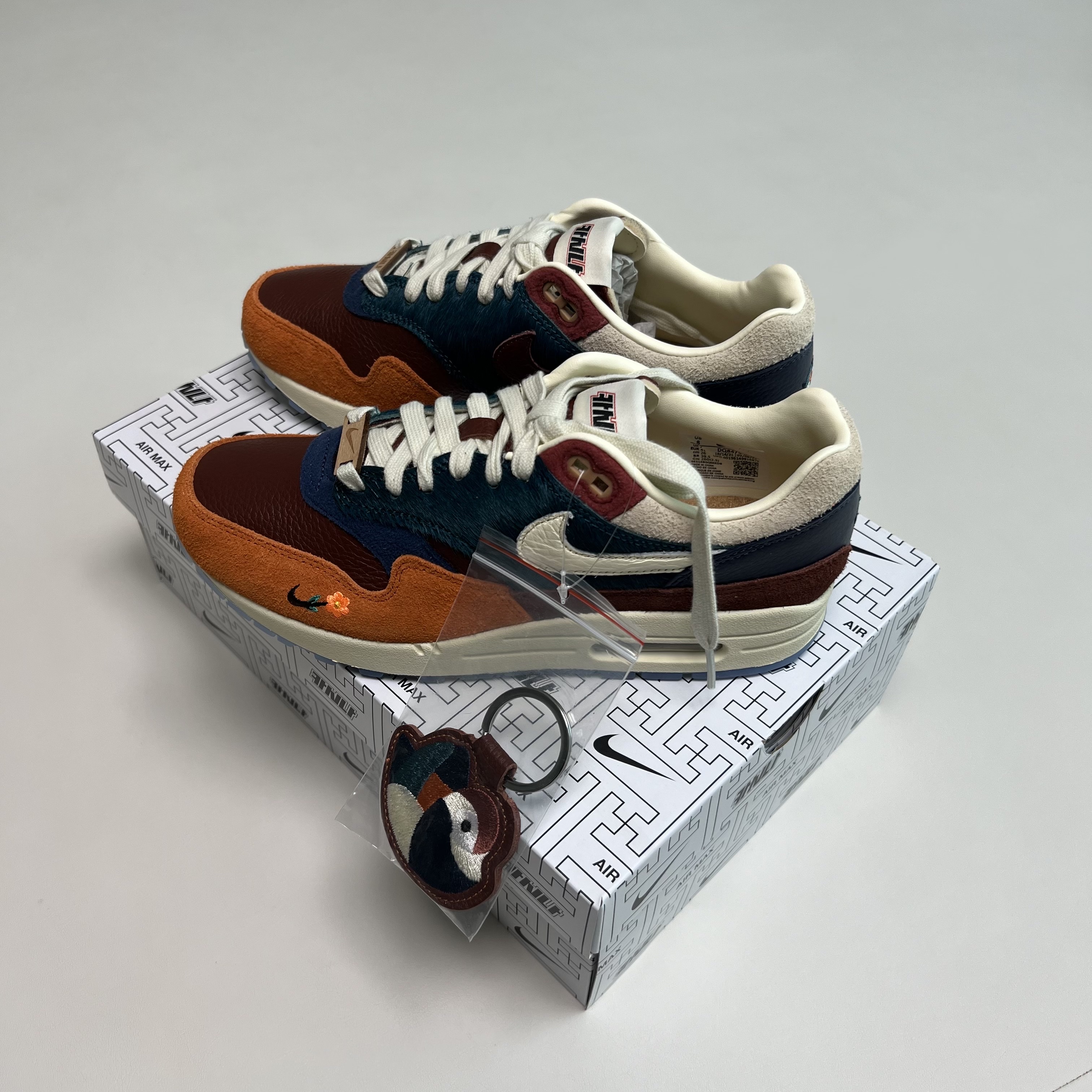 Nike x Kasina Air Max 1 SP Won-Ang Orange 착용 스타일