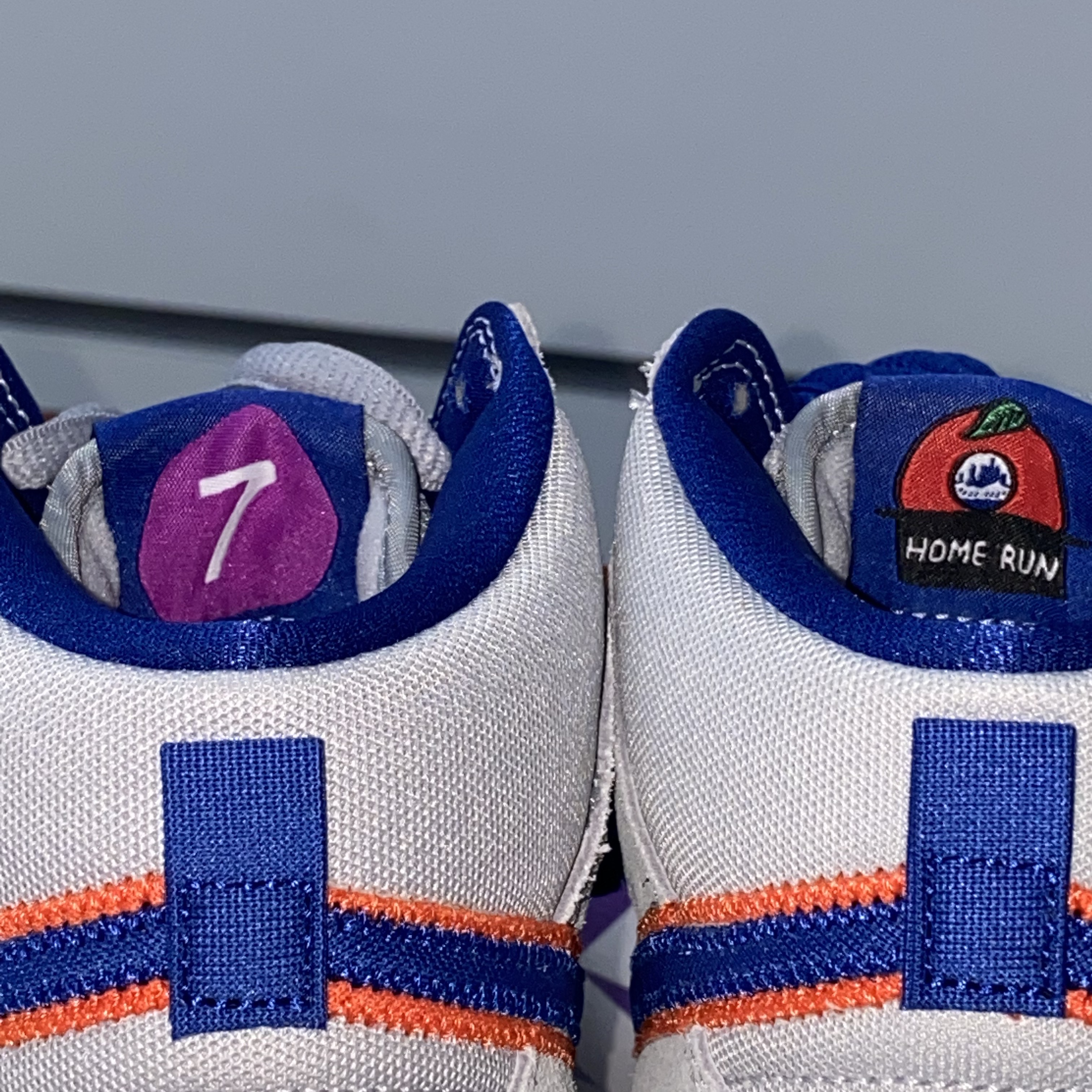 Nike SB Dunk High PRM Rush Blue and Team Orange 착용 스타일 - 1