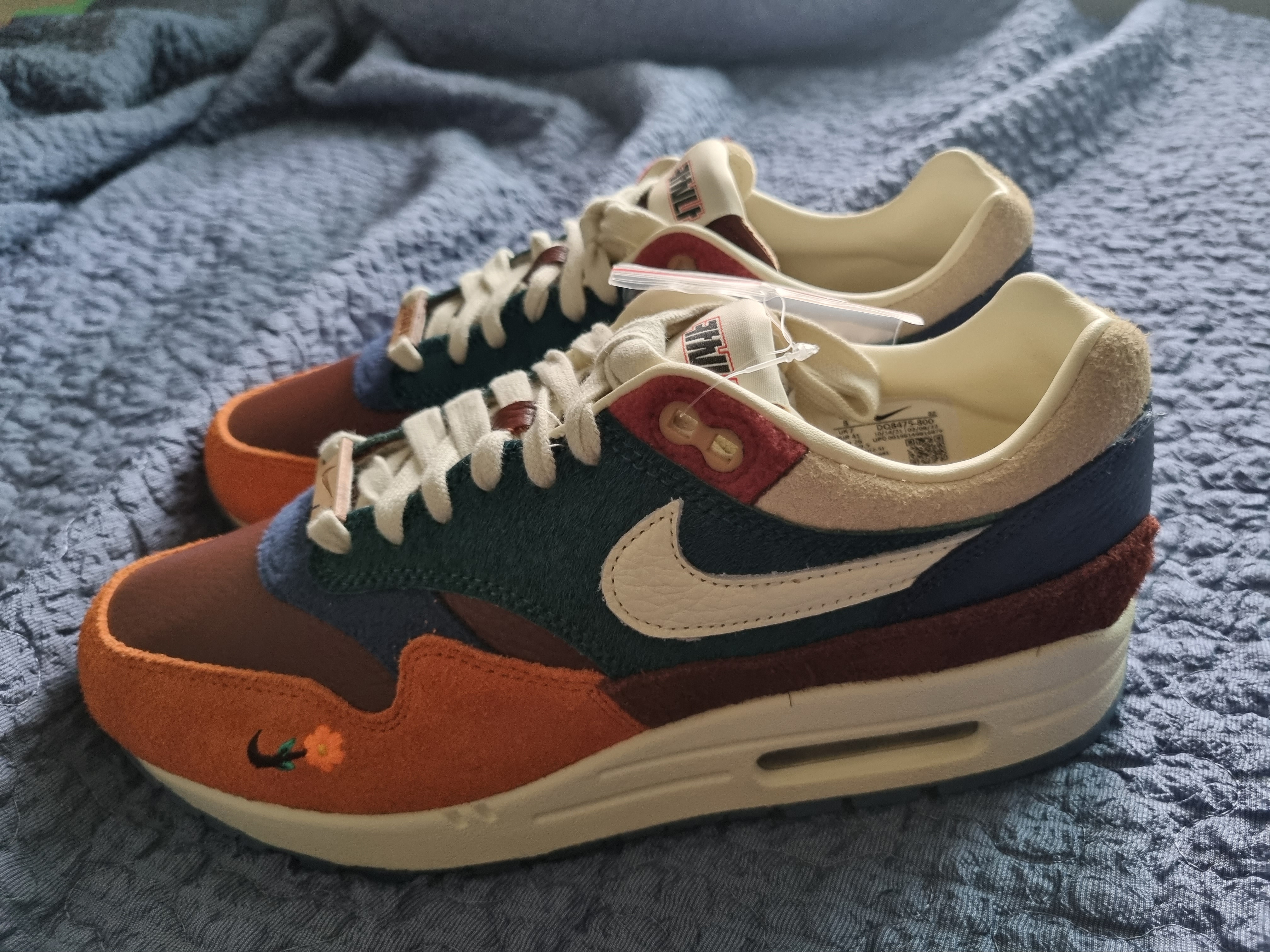 Nike x Kasina Air Max 1 SP Won-Ang Orange 착용 스타일 - 3