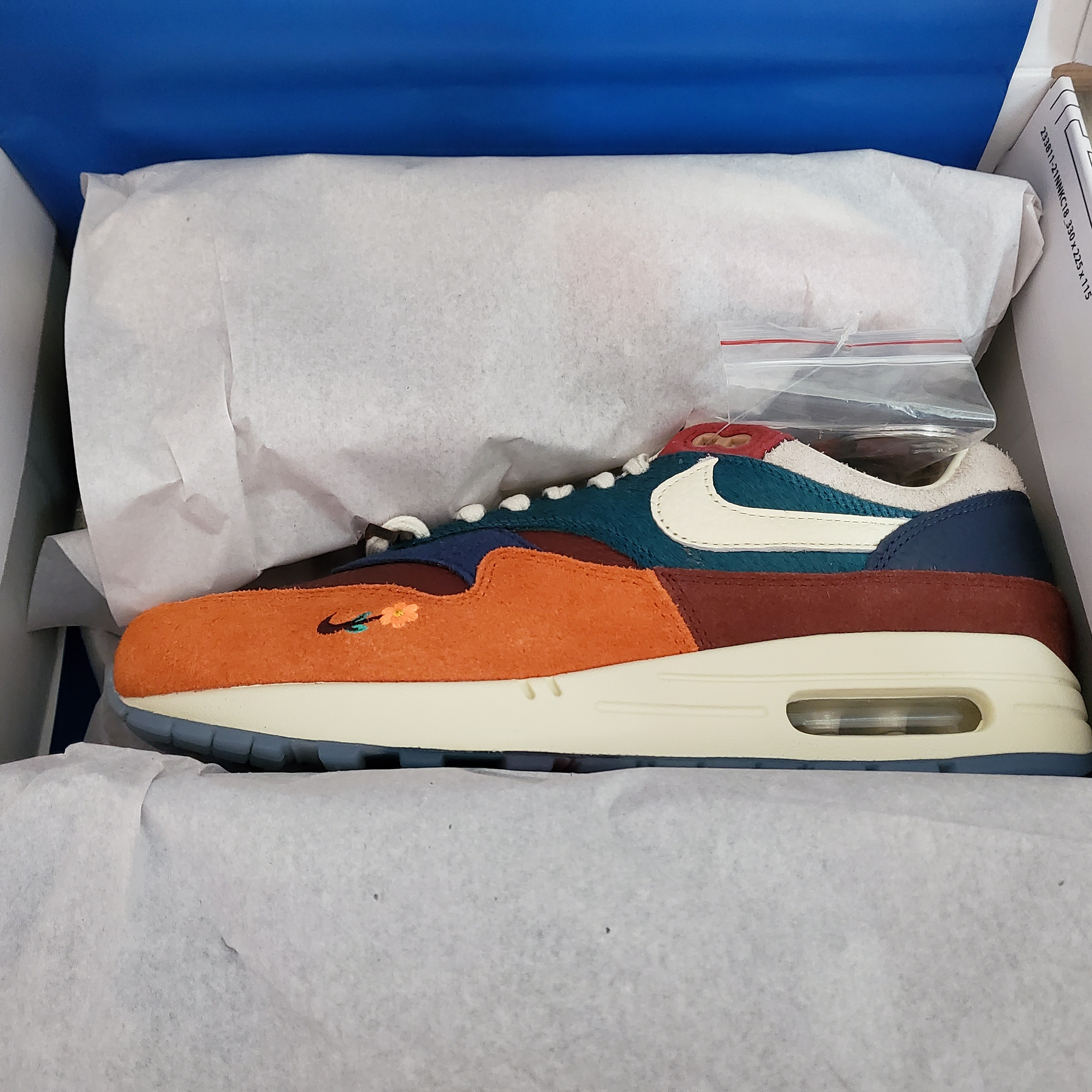 Nike x Kasina Air Max 1 SP Won-Ang Orange 착용 스타일 - 1