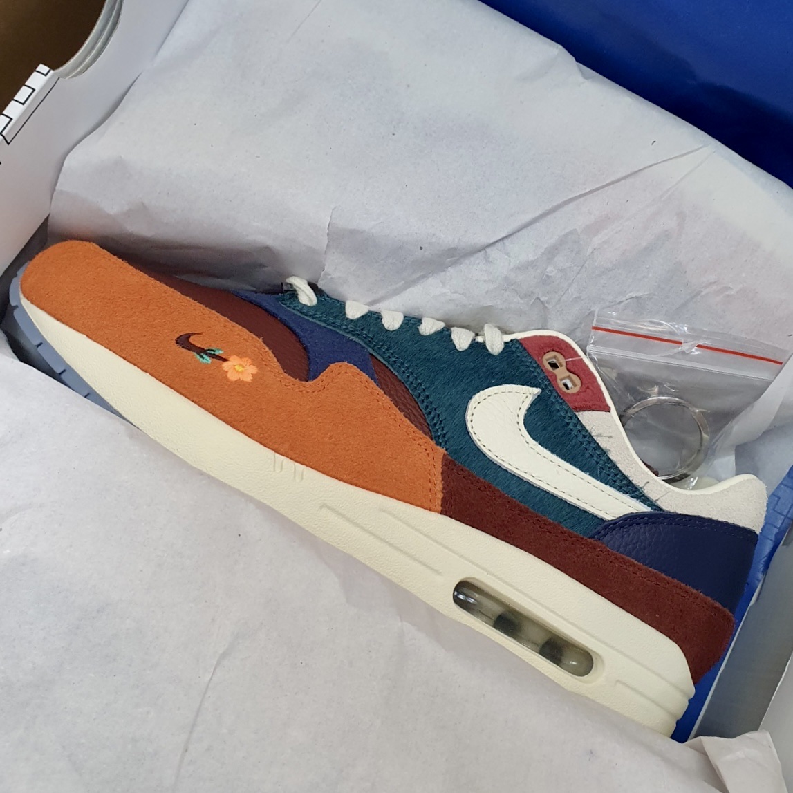 Nike x Kasina Air Max 1 SP Won-Ang Orange 착용 스타일