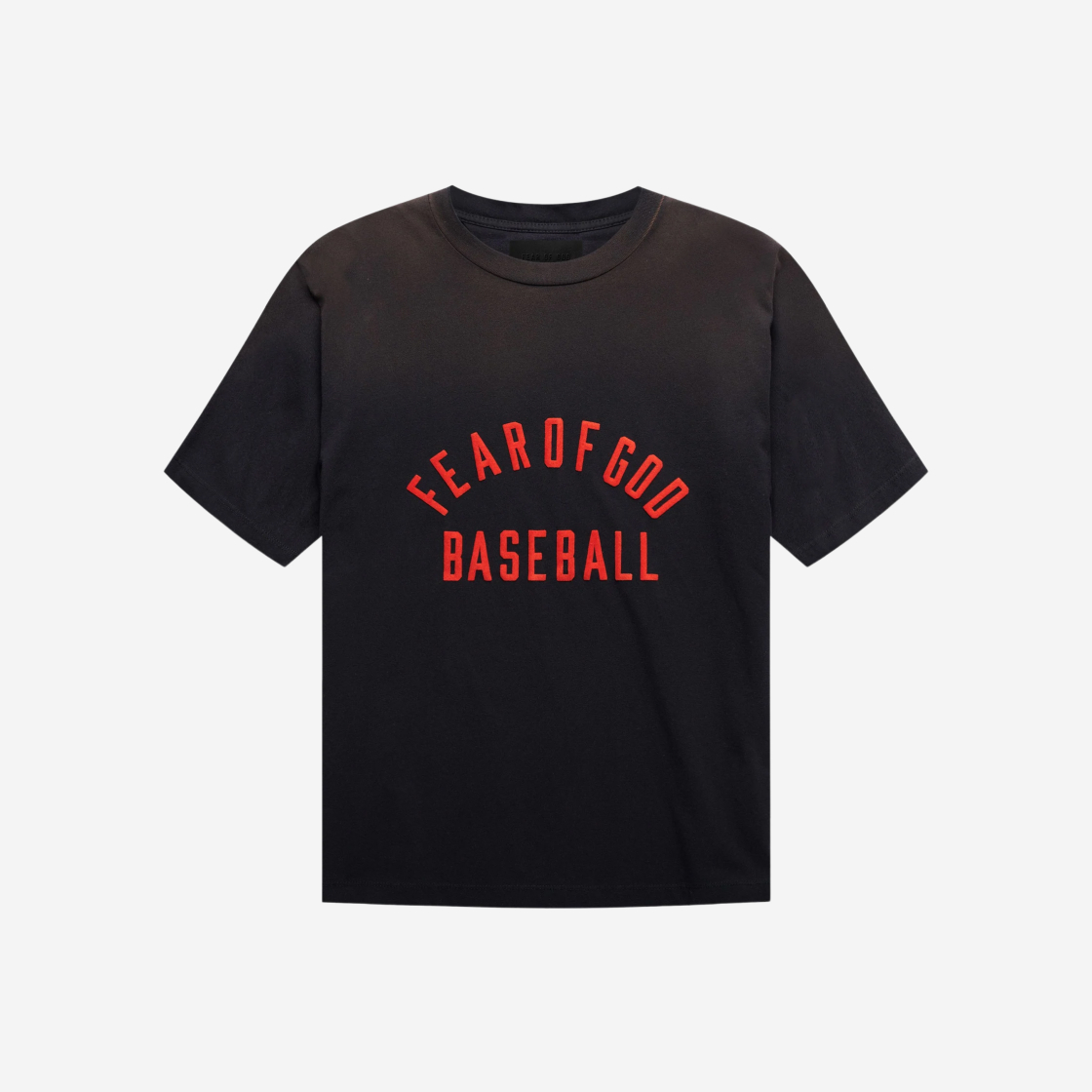 피어 오브 갓 베이스볼 티셔츠 빈티지 블랙 | Fear of God | KREAM