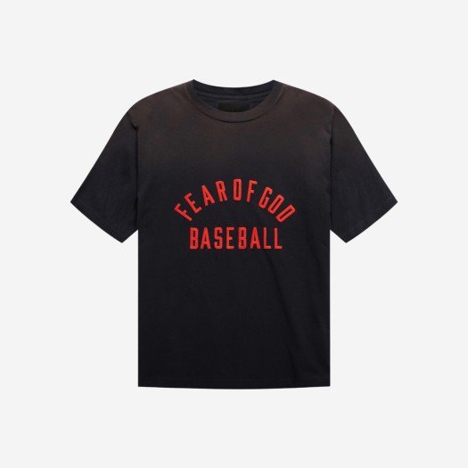 피어 오브 갓 베이스볼 티셔츠 빈티지 블랙