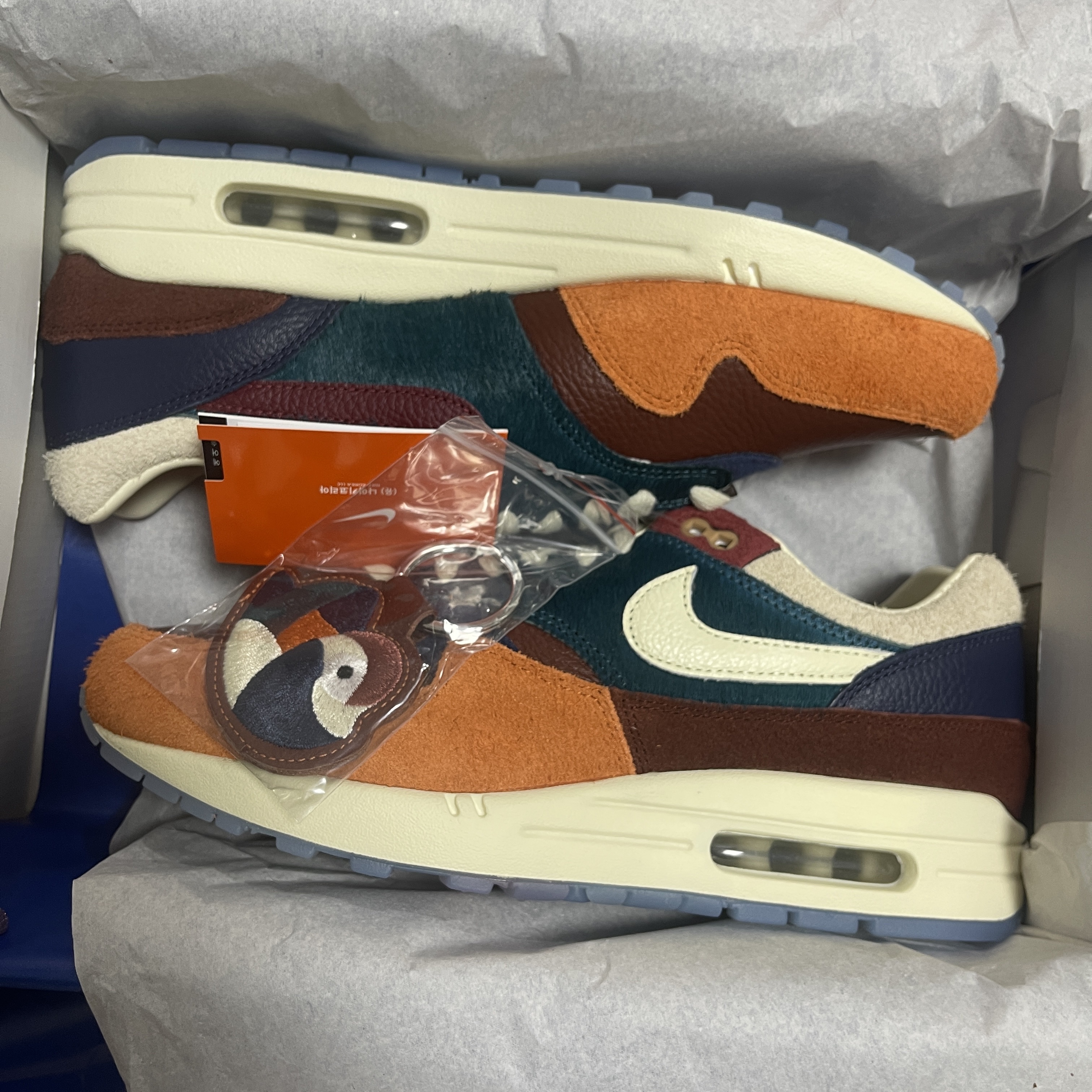 Nike x Kasina Air Max 1 SP Won-Ang Orange 착용 스타일