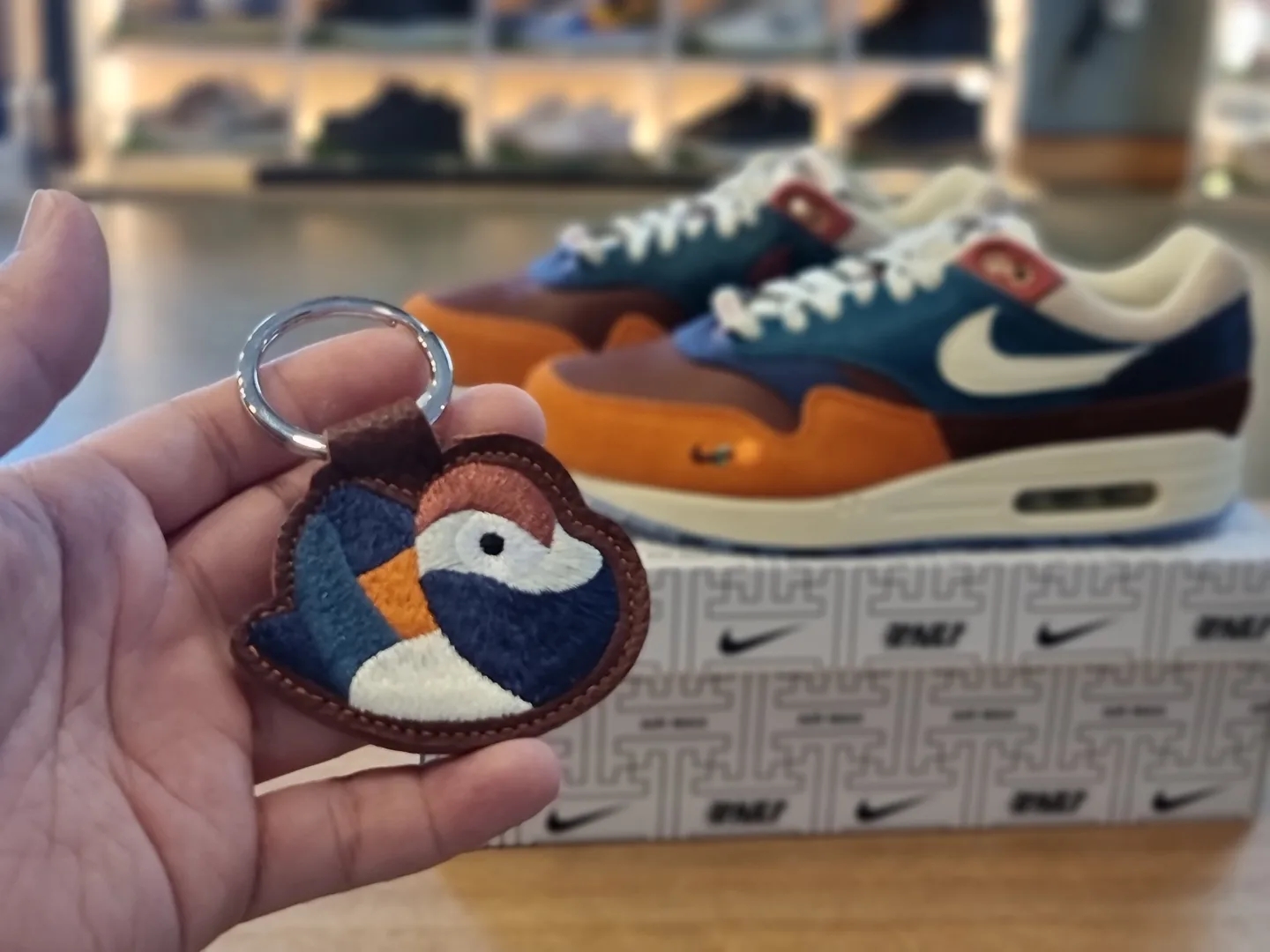 Nike x Kasina Air Max 1 SP Won-Ang Orange 착용 스타일 - 4