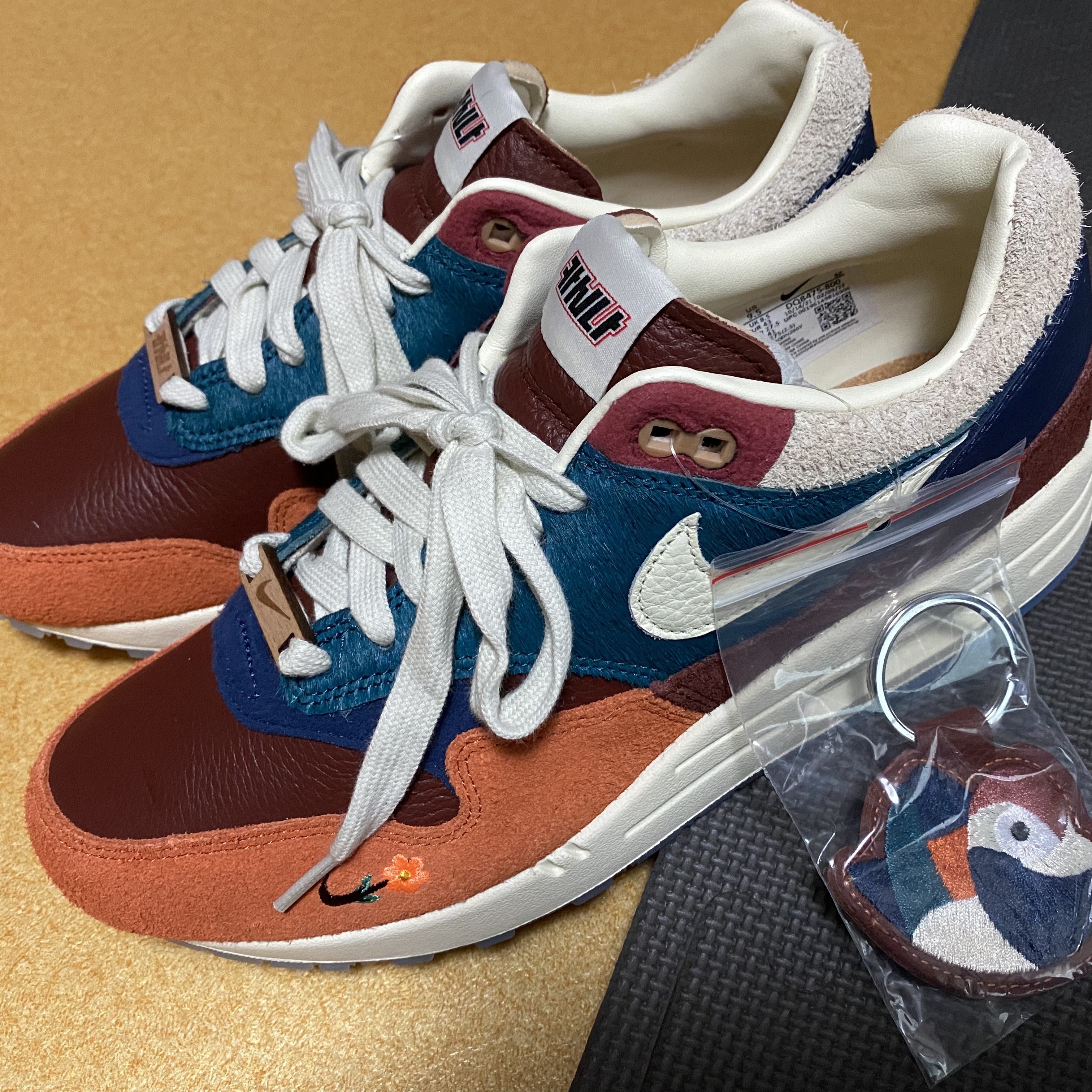 Nike x Kasina Air Max 1 SP Won-Ang Orange 착용 스타일