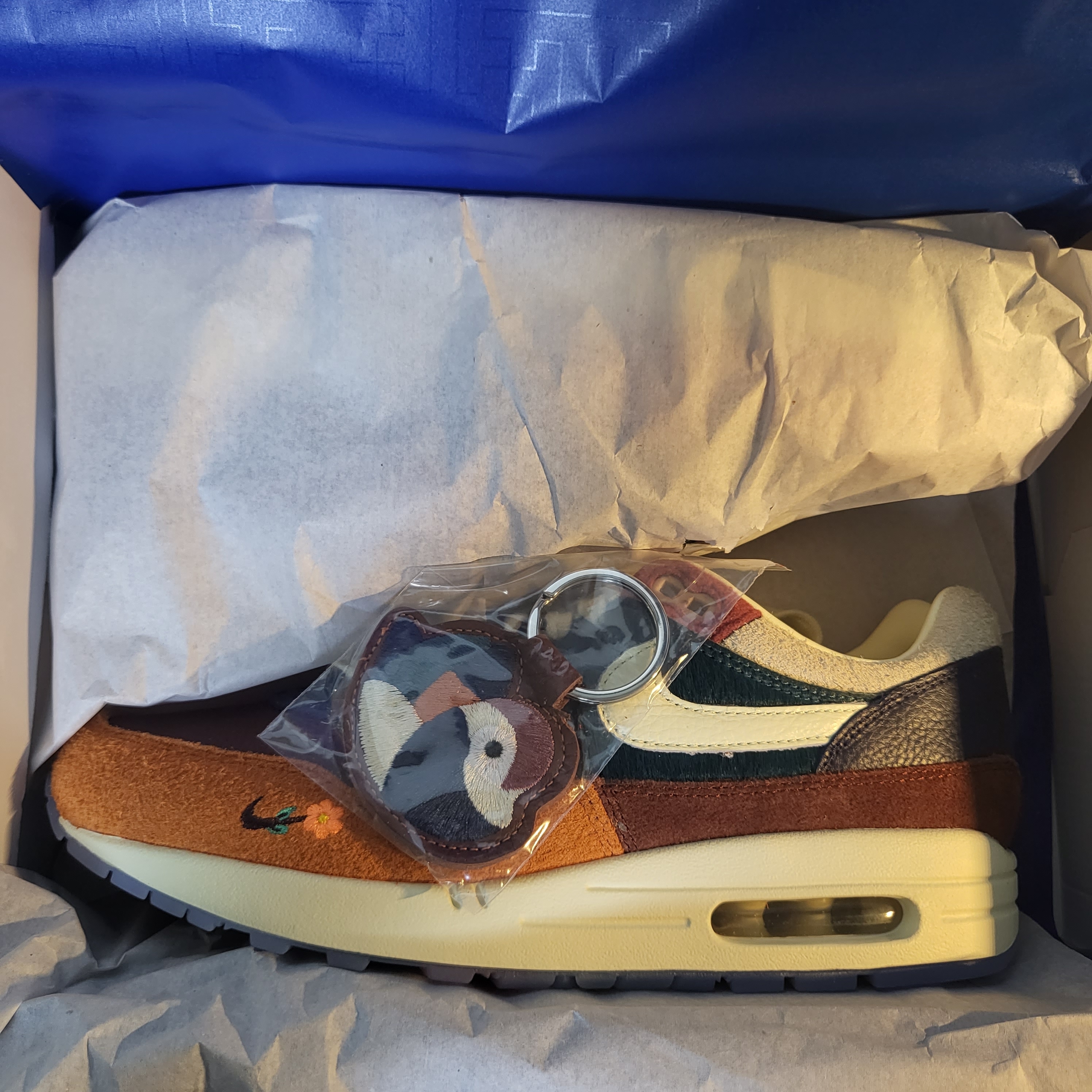 Nike x Kasina Air Max 1 SP Won-Ang Orange 착용 스타일