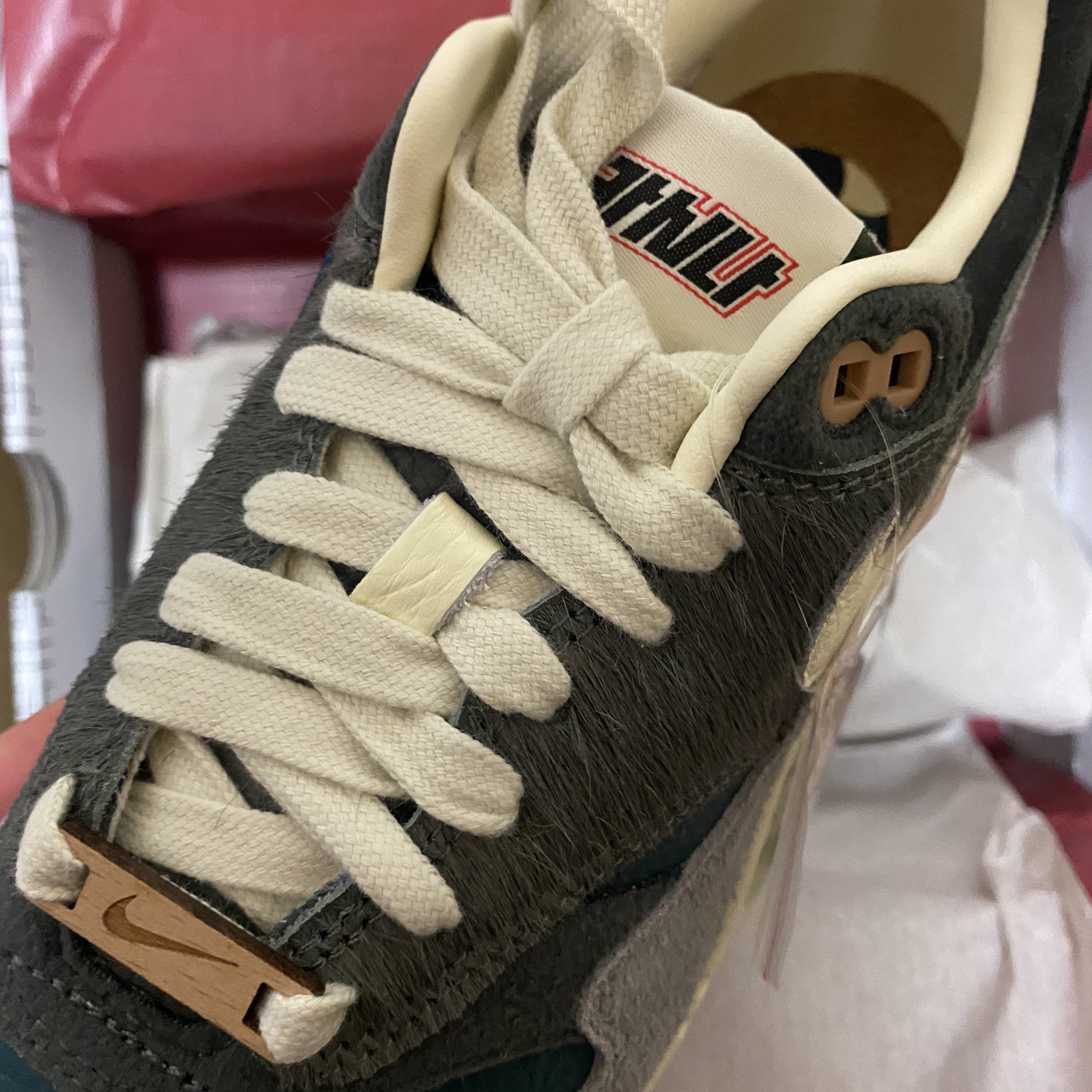 Nike x Kasina Air Max 1 SP Won-Ang Particle Grey 착용 스타일 - 2
