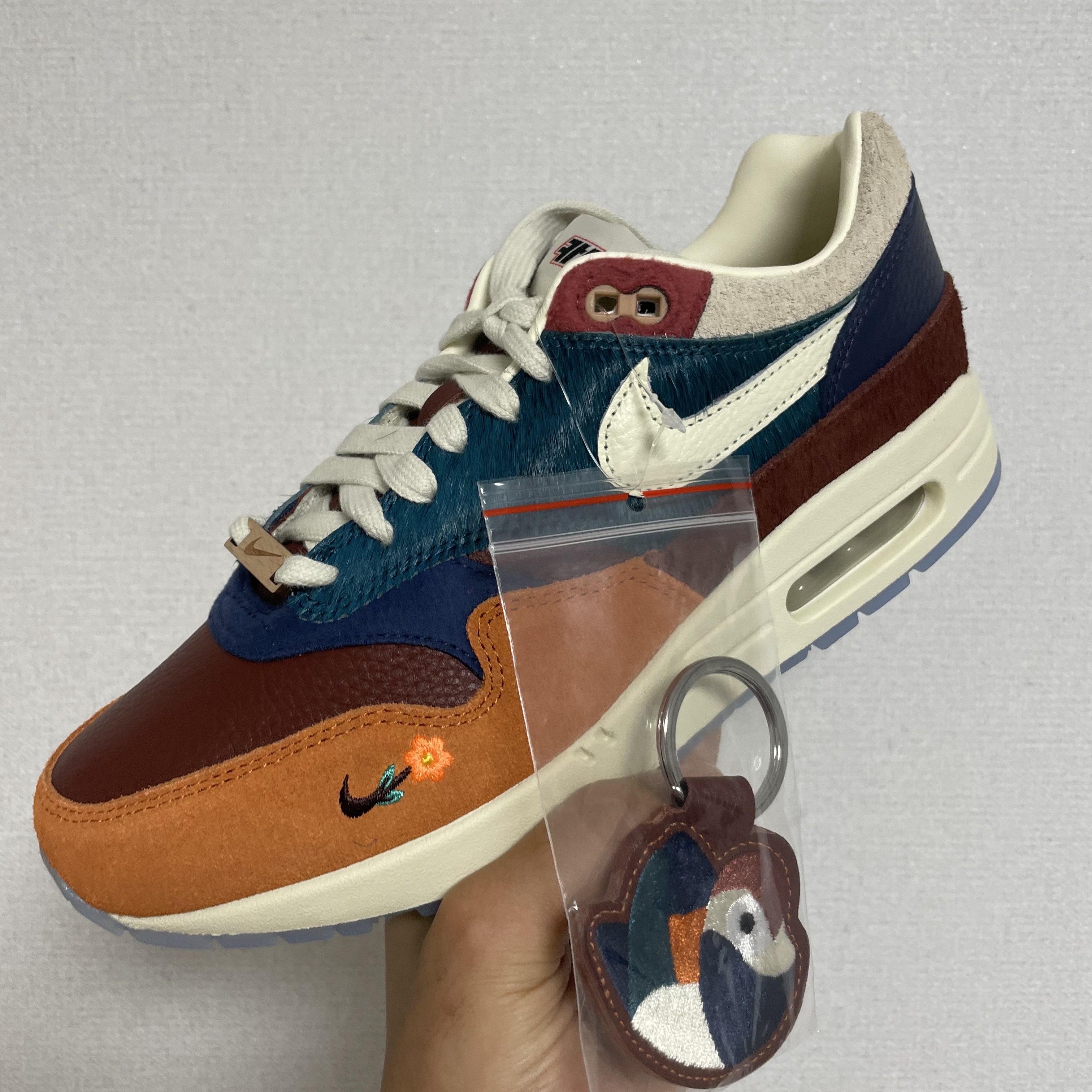 Nike x Kasina Air Max 1 SP Won-Ang Orange 착용 스타일 - 1