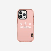 Casetify x IAB Studio iPhone White Logo Impact Case Peach