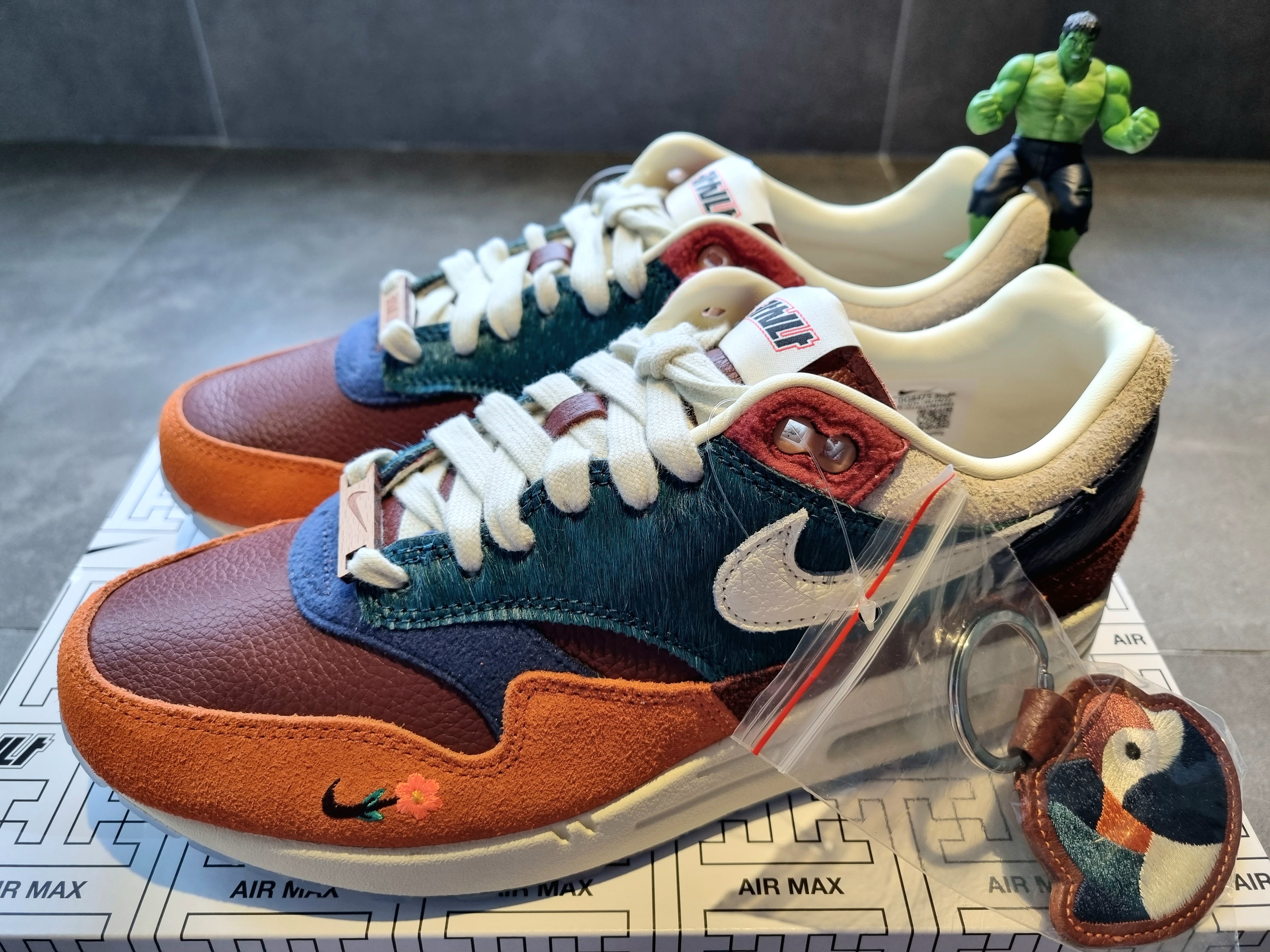 Nike x Kasina Air Max 1 SP Won-Ang Orange 착용 스타일 - 2