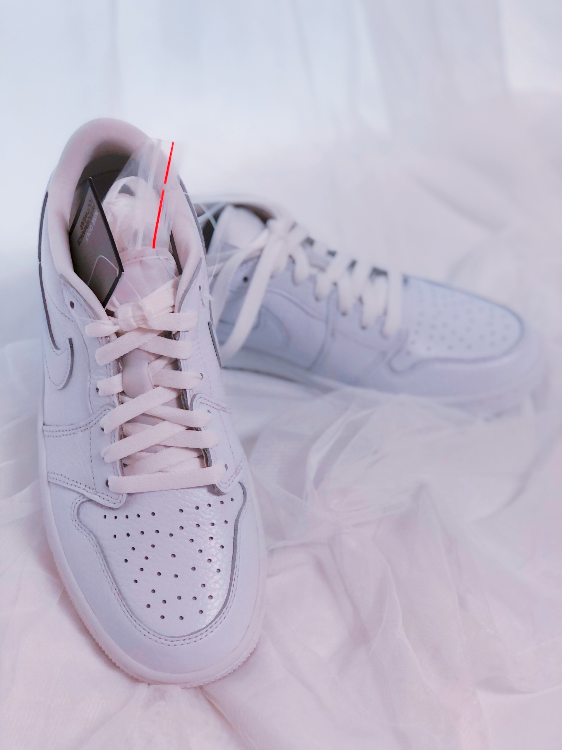 Jordan 1 Low Golf Triple White 착용 스타일