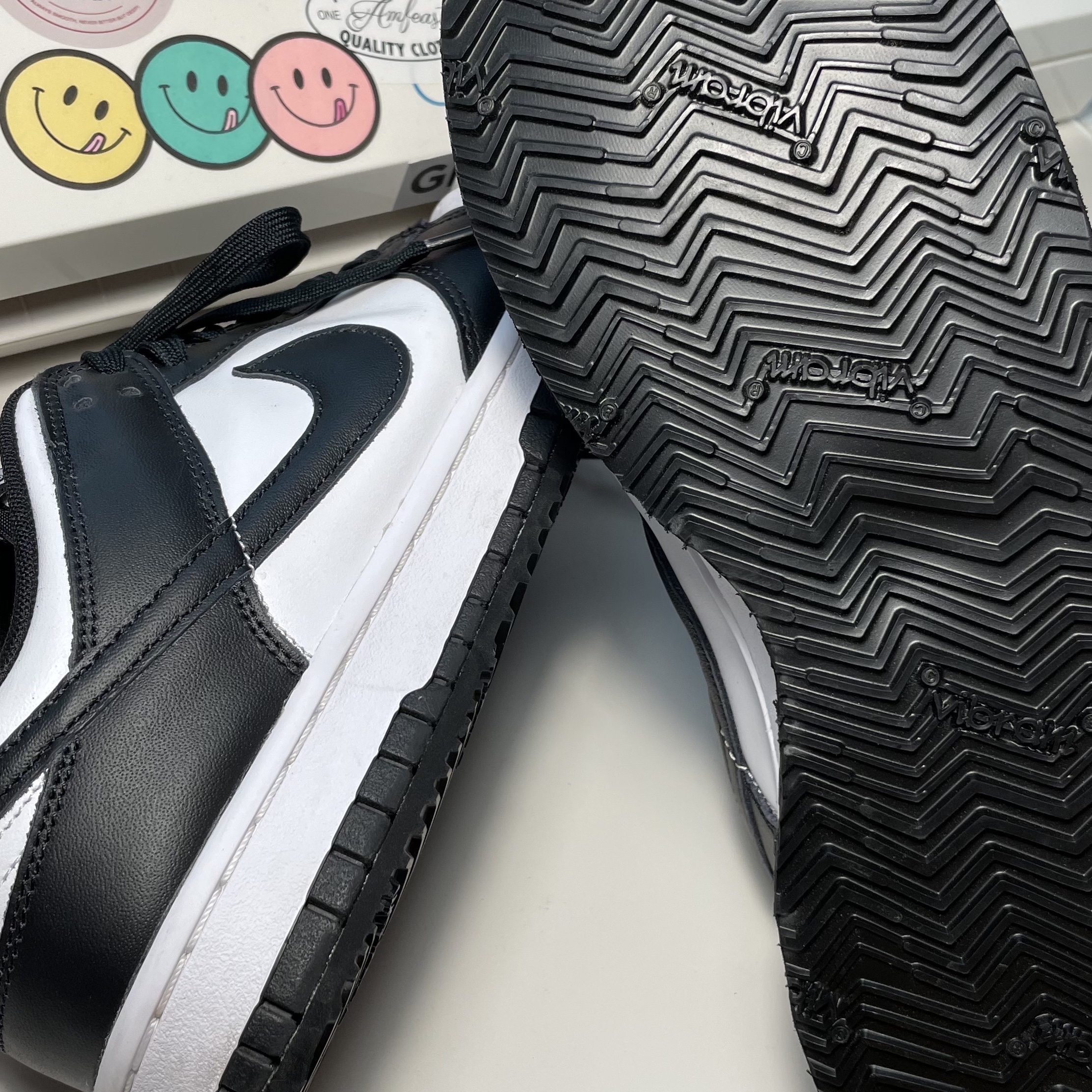 Nike Dunk Low Retro Black, (W) Nike Dunk Low Black 착용 스타일 - 4