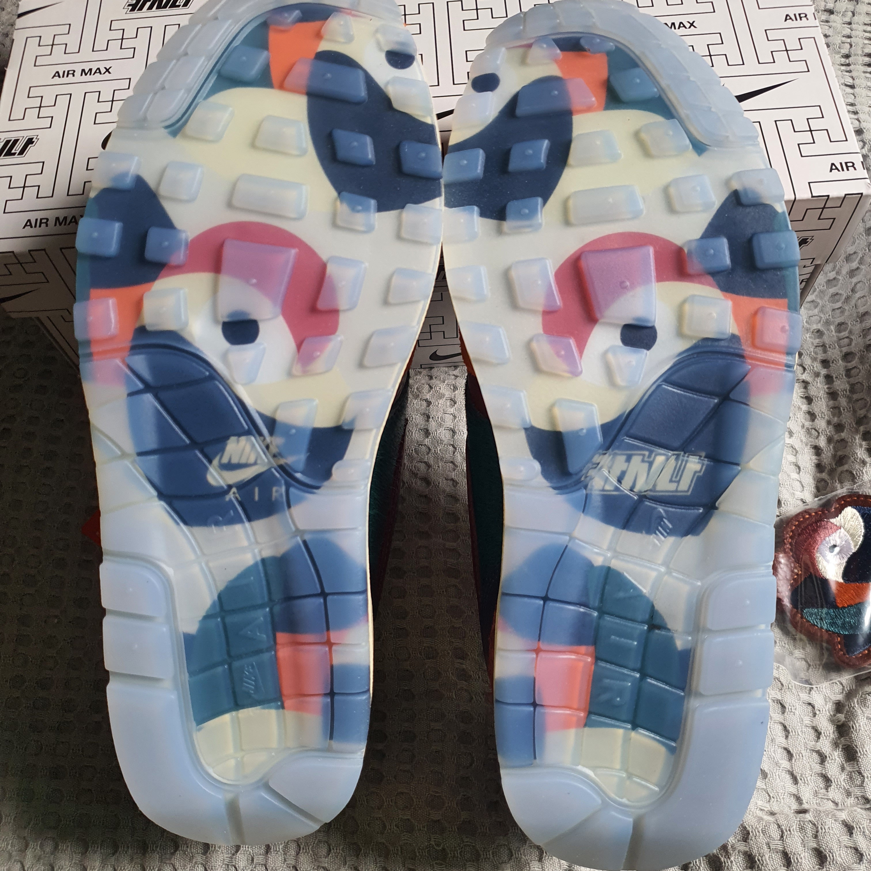 Nike x Kasina Air Max 1 SP Won-Ang Orange 착용 스타일 - 5