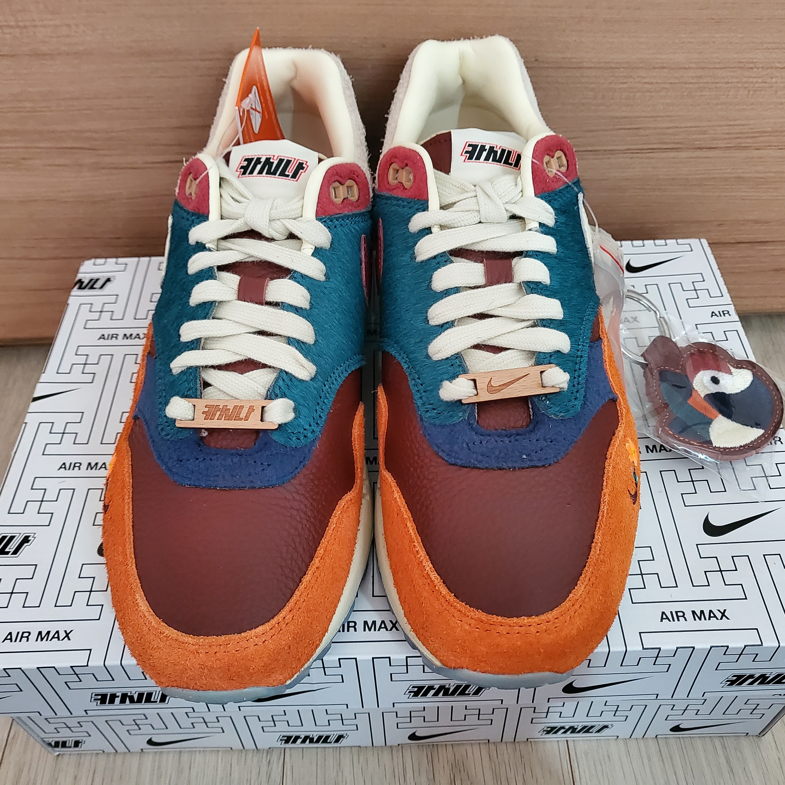 Nike x Kasina Air Max 1 SP Won-Ang Orange 착용 스타일 - 2